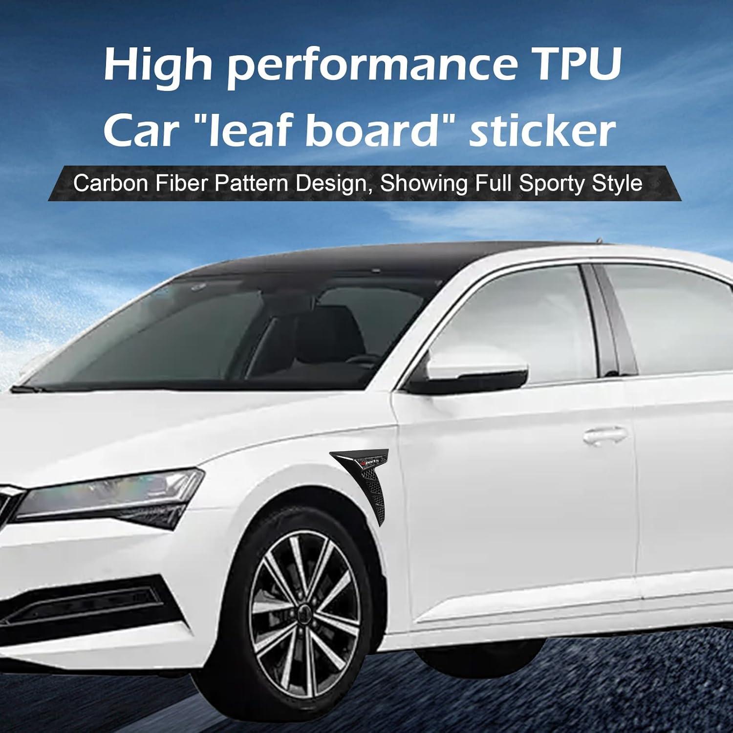 Ventilaciones Laterales de Guardabarros Arwrilt 2 PCS TPU Negro