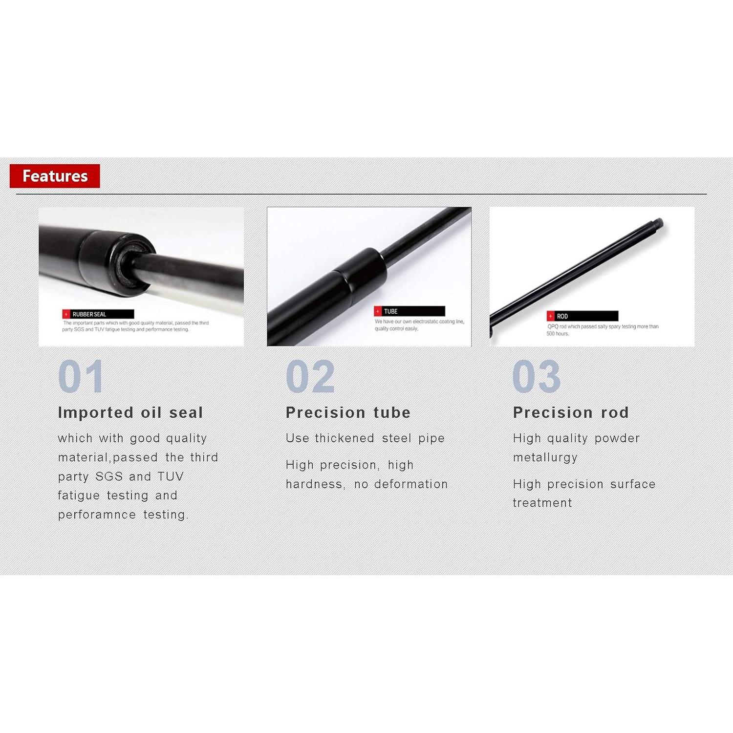 Soportes de Elevación Trasera STETIG S80T-2344 para Volkswagen