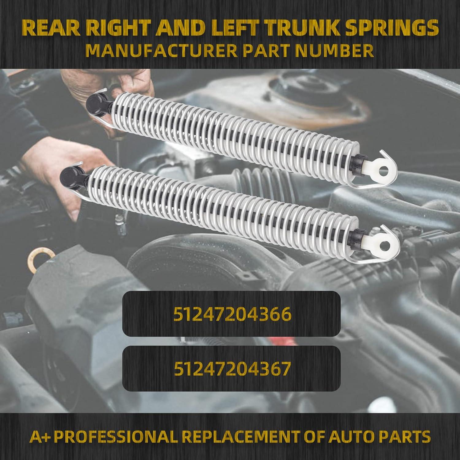 Resorte de Tensión Trasero Dasbecan para BMW 528i M5 2011-2016