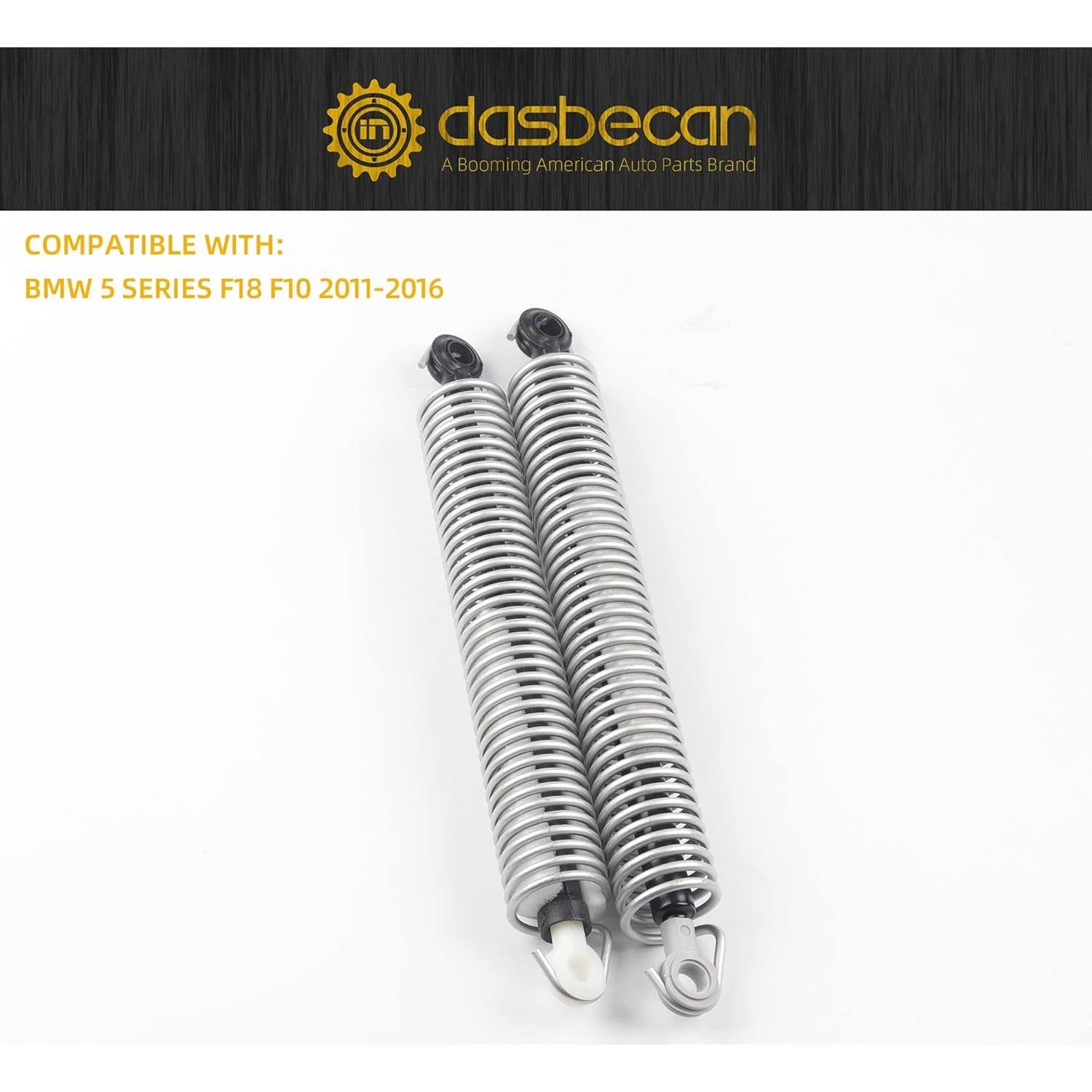 Resorte de Tensión Trasero Dasbecan para BMW 528i M5 2011-2016