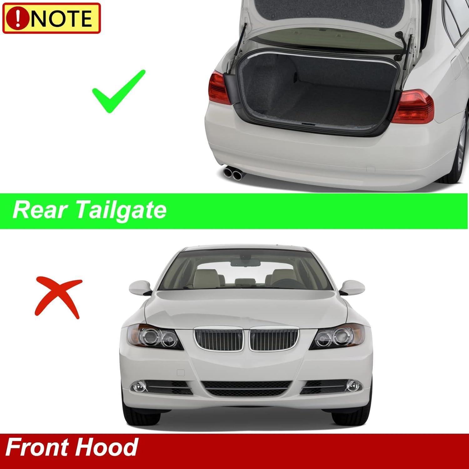 Soportes de Elevación de Maletero YHTAUTO para BMW E90 2006-2011