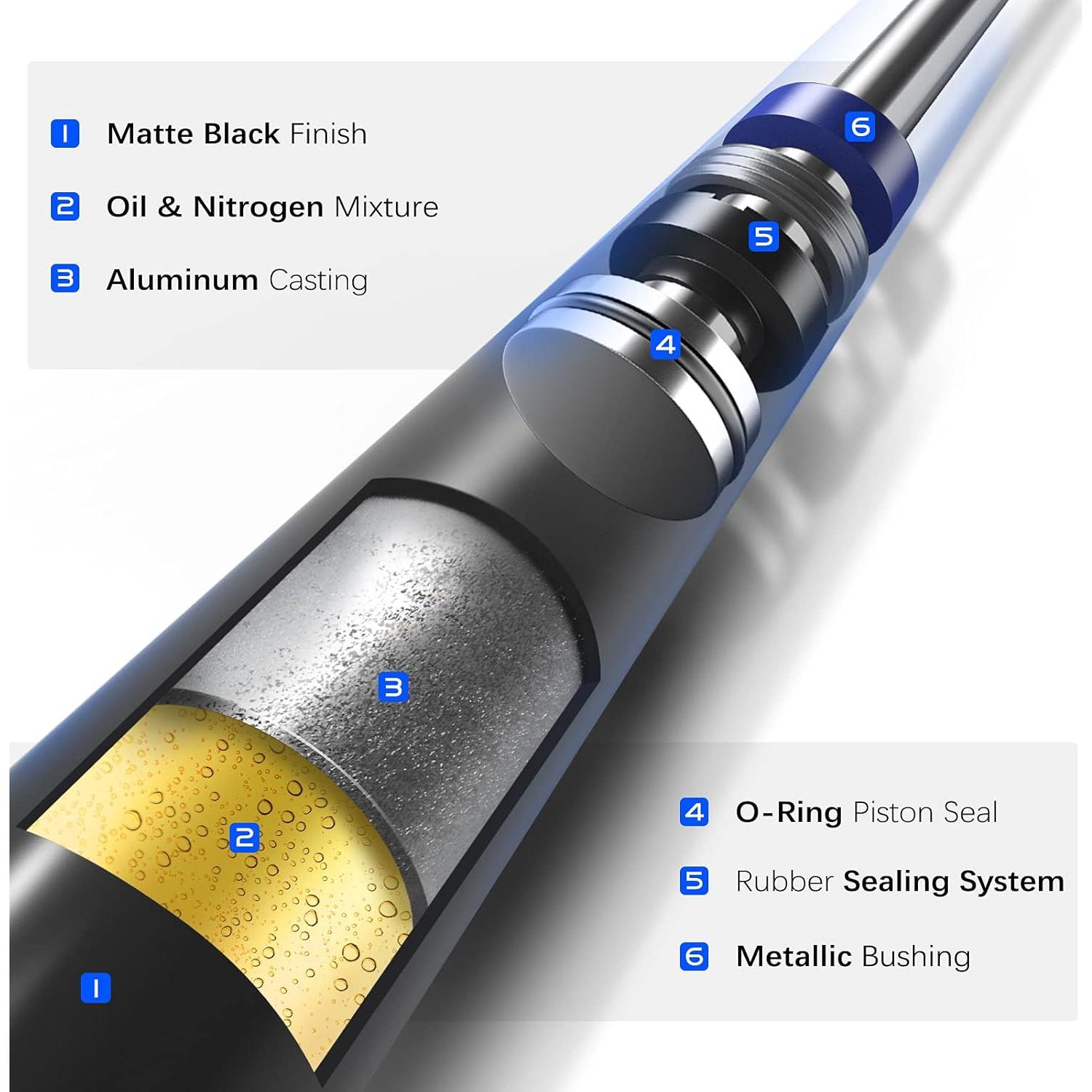 Soportes de Elevación de Maletero YHTAUTO para BMW E90 2006-2011