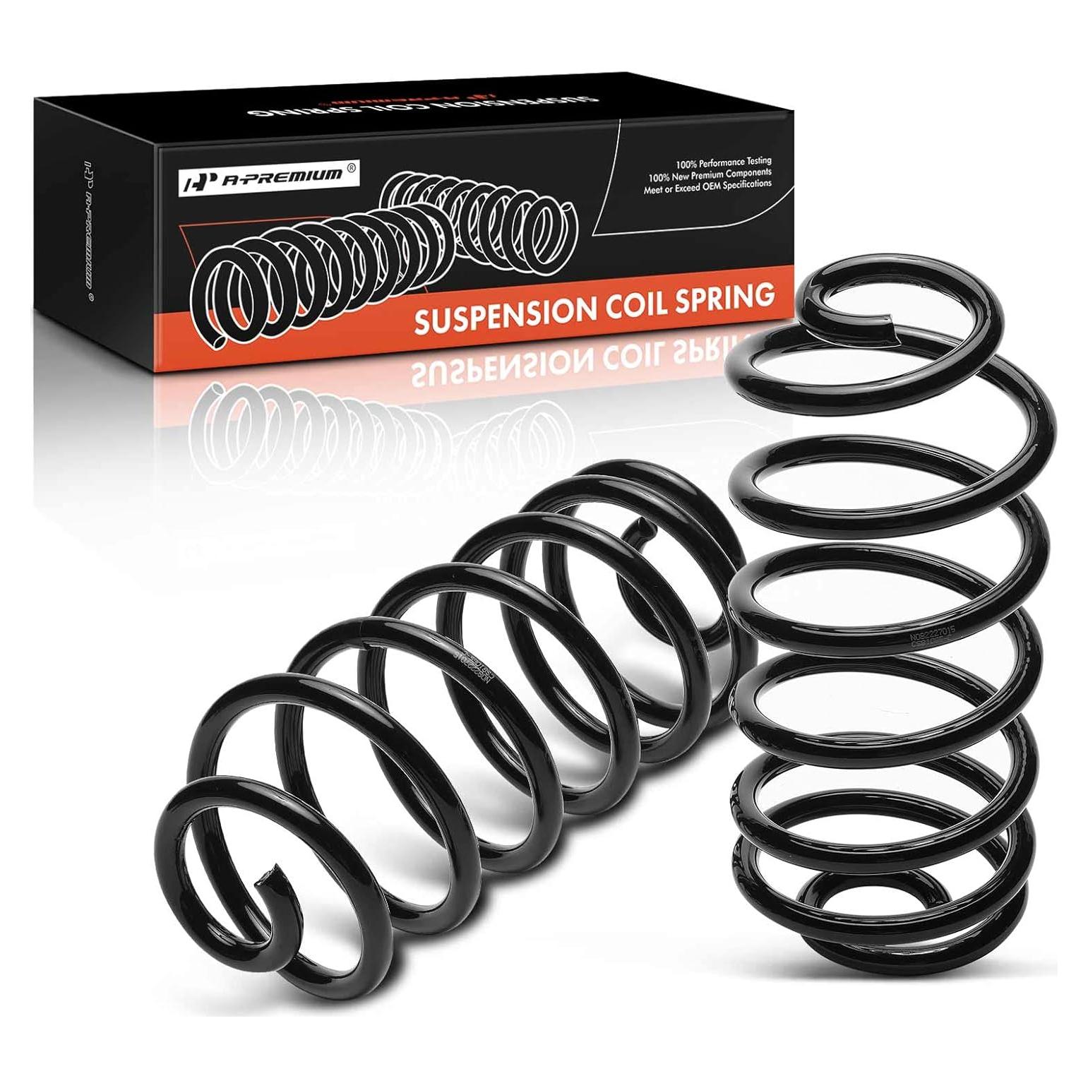 Juego de 2 Resortes de Suspensión Trasera A-Premium Chevrolet, Pontiac, Saturn