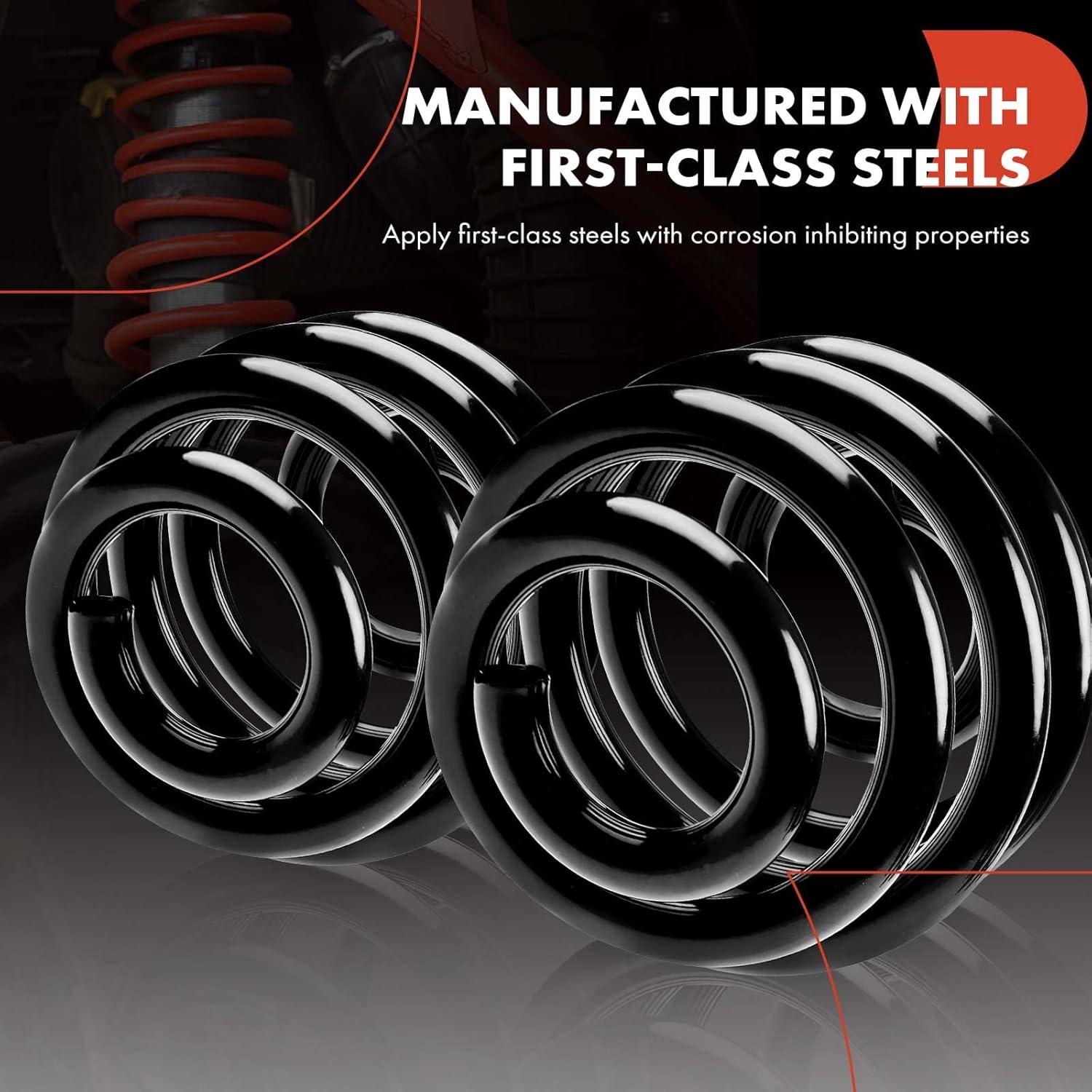 Juego de 2 Resortes de Suspensión Trasera A-Premium Chevrolet, Pontiac, Saturn