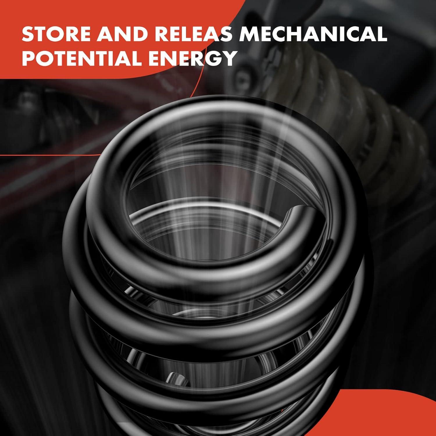 Juego de 2 Resortes de Suspensión Trasera A-Premium Chevrolet, Pontiac, Saturn