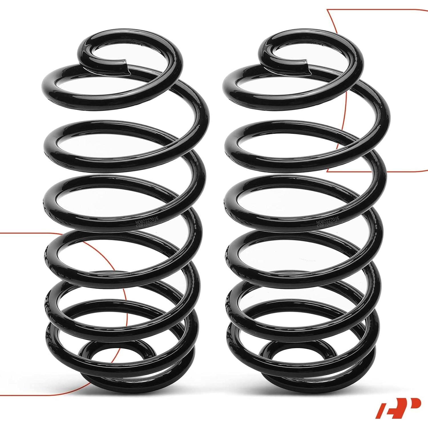 Juego de 2 Resortes de Suspensión Trasera A-Premium Chevrolet, Pontiac, Saturn