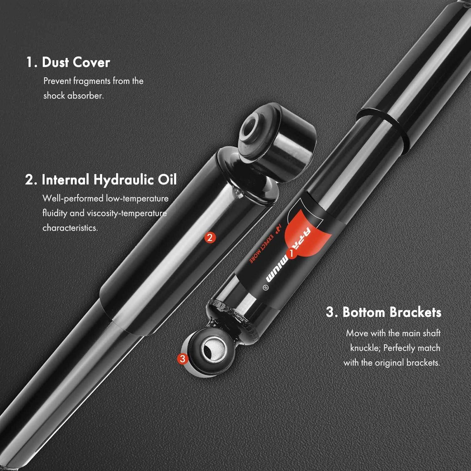 Amortiguador de Suspensión Trasera A-Premium Juego de 2 Piezas