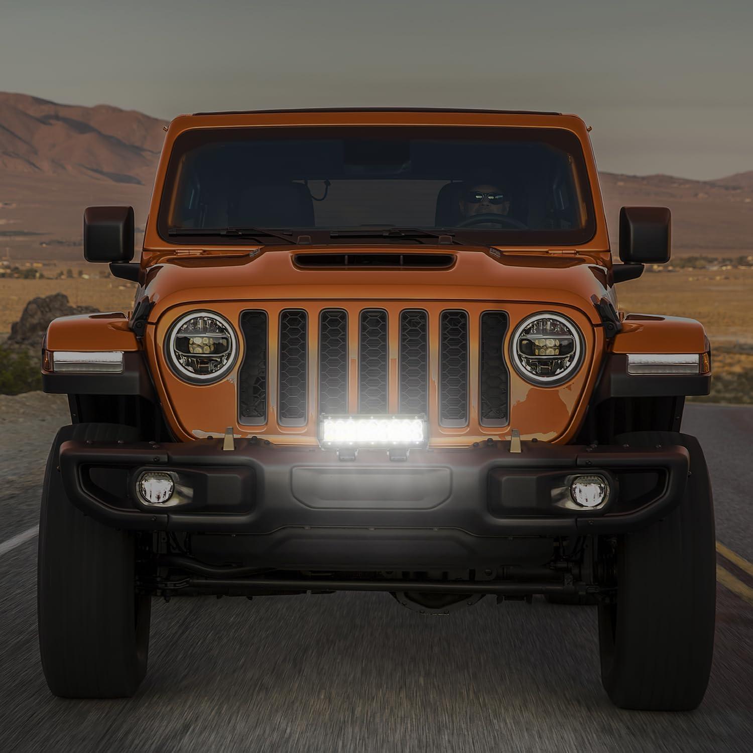 Barra de Luz LED Nilight 23cm 54W 3600LM Impermeable