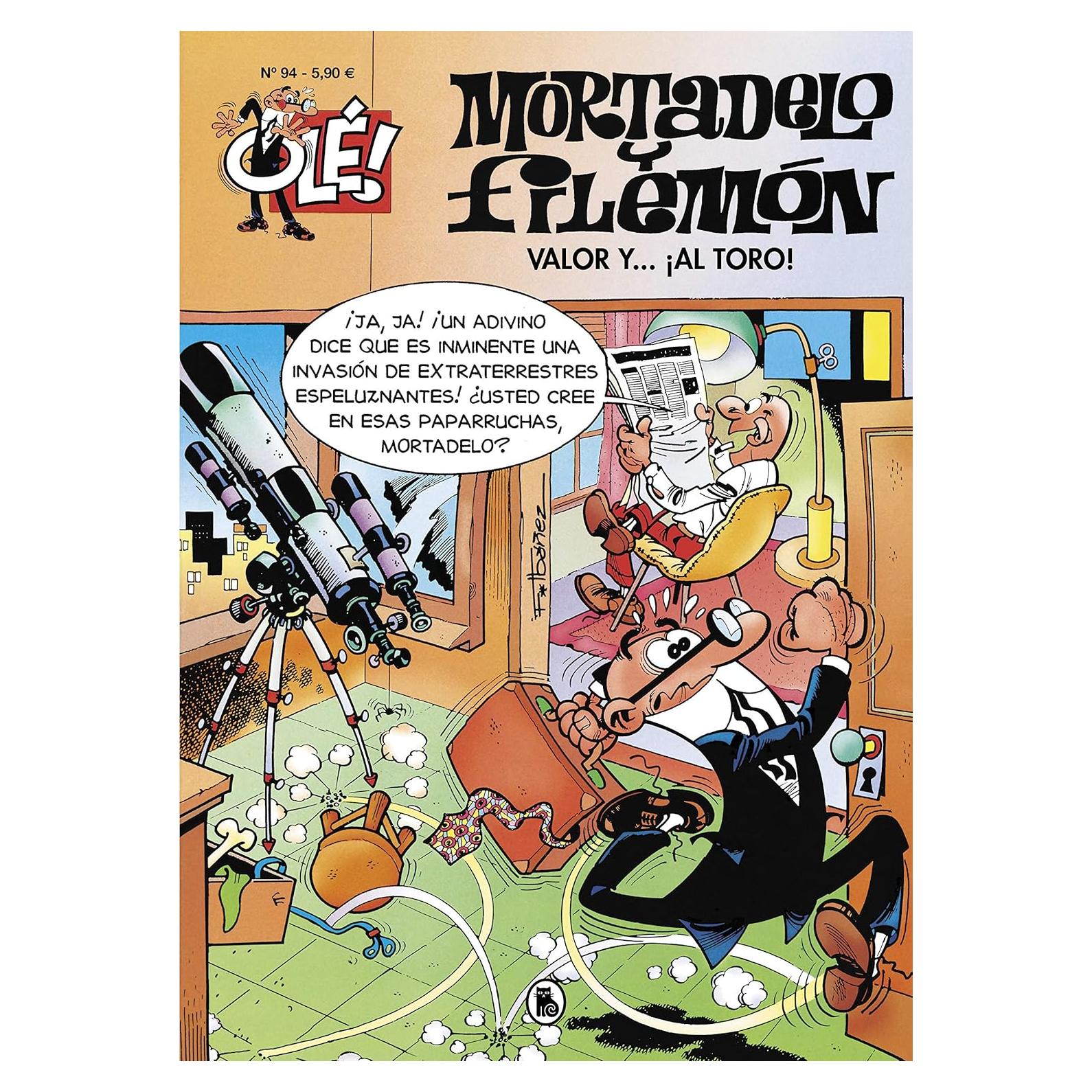 Mortadelo y Filemón. Valor y... ¡Al toro! (Olé! Mortadelo 94)