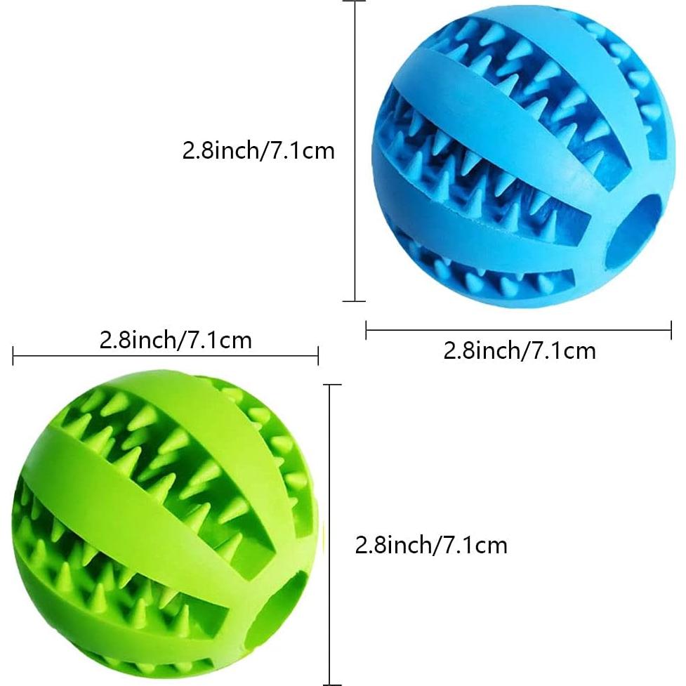 Pelota de Juguete para Perros Hangzhou 2 Unidades Verde y Azul