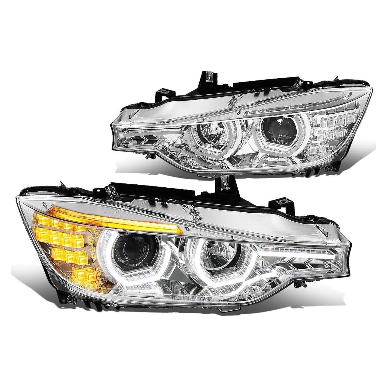 Faros Proyector LED 3D U-Halo DNA MOTORING HL-3D-F3013