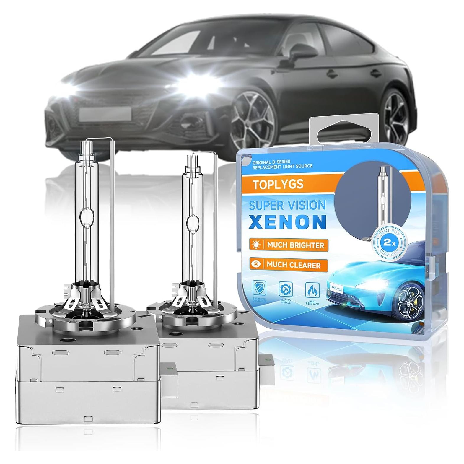 Bombilla D3S HID Xenon TOPLYGS 6000K 35W para Audi