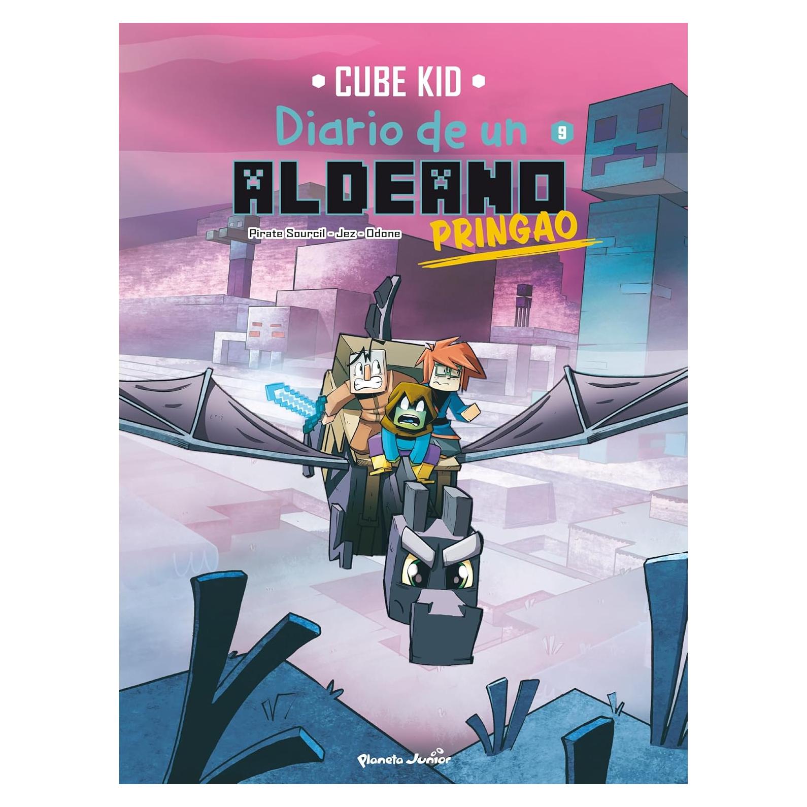 Minecraft. Diario de un aldeano pringao. Cómic 9: En busca de las Tierras Lejanas