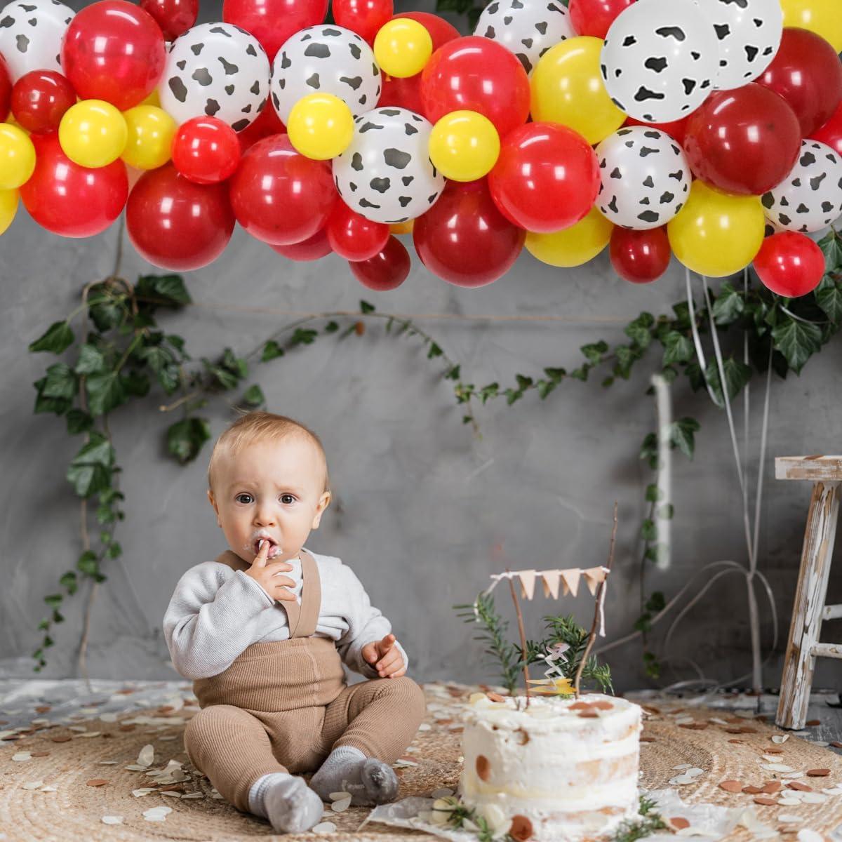 Kit de Arco de Globos de Vaca KEFAN - Decoración Fiesta Cumpleaños