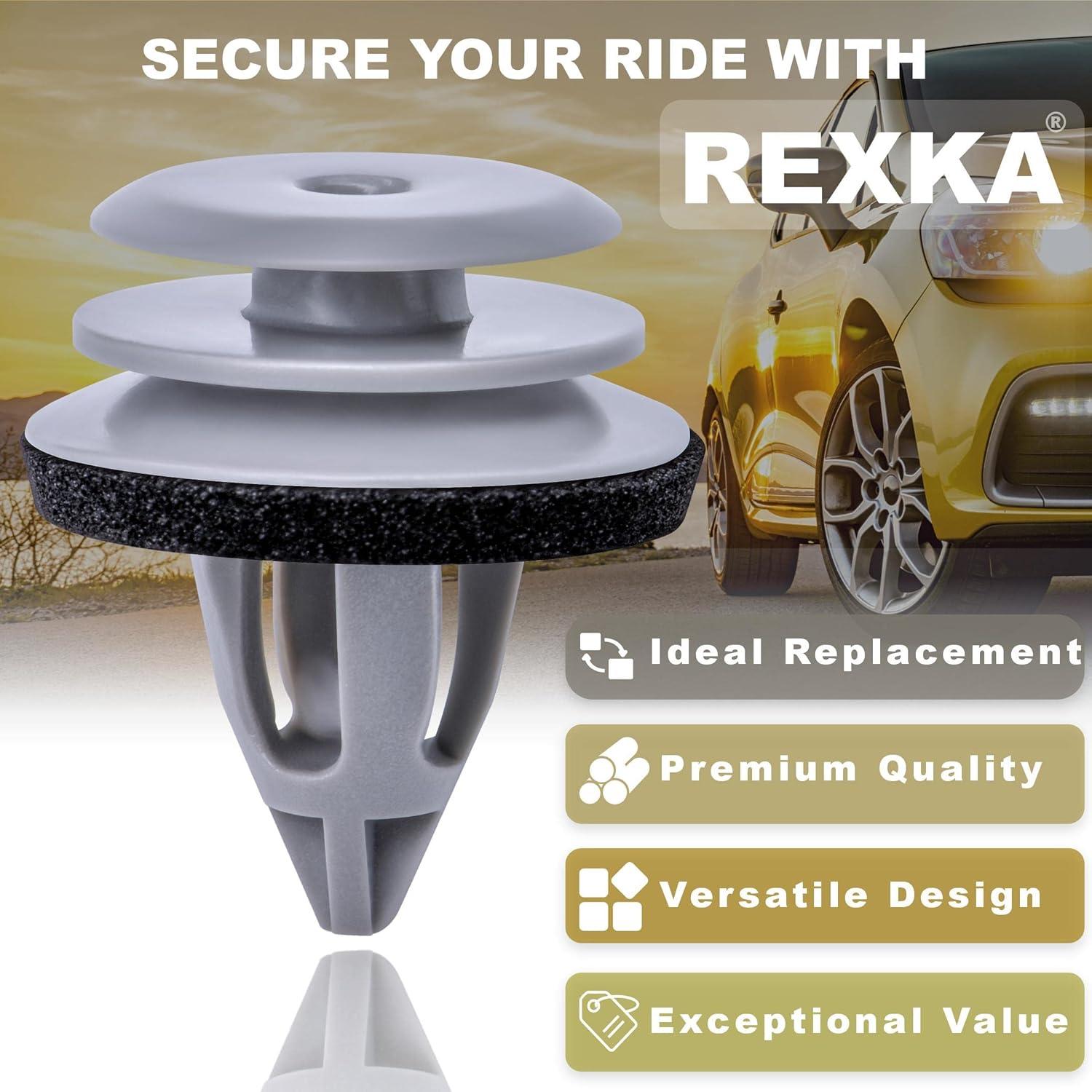 Clips de Retención de Panel de Puerta Rexka 10pcs para BMW