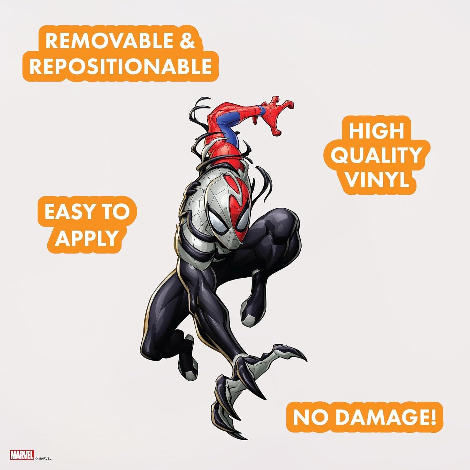 Calcomanía de Pared Spider-Man Venomizado - Wall Palz 68.58 cm