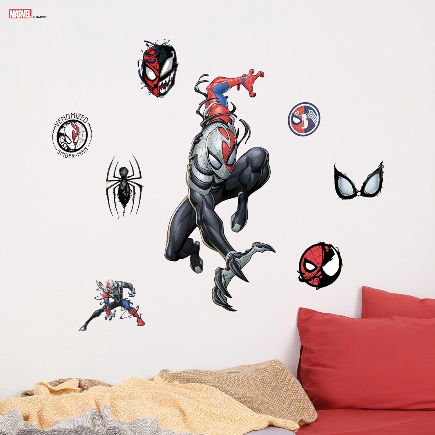 Calcomanía de Pared Spider-Man Venomizado - Wall Palz 68.58 cm