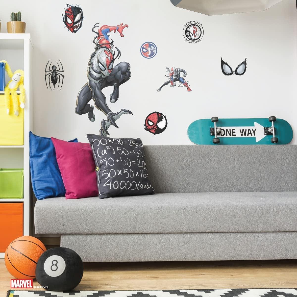 Calcomanía de Pared Spider-Man Venomizado - Wall Palz 68.58 cm