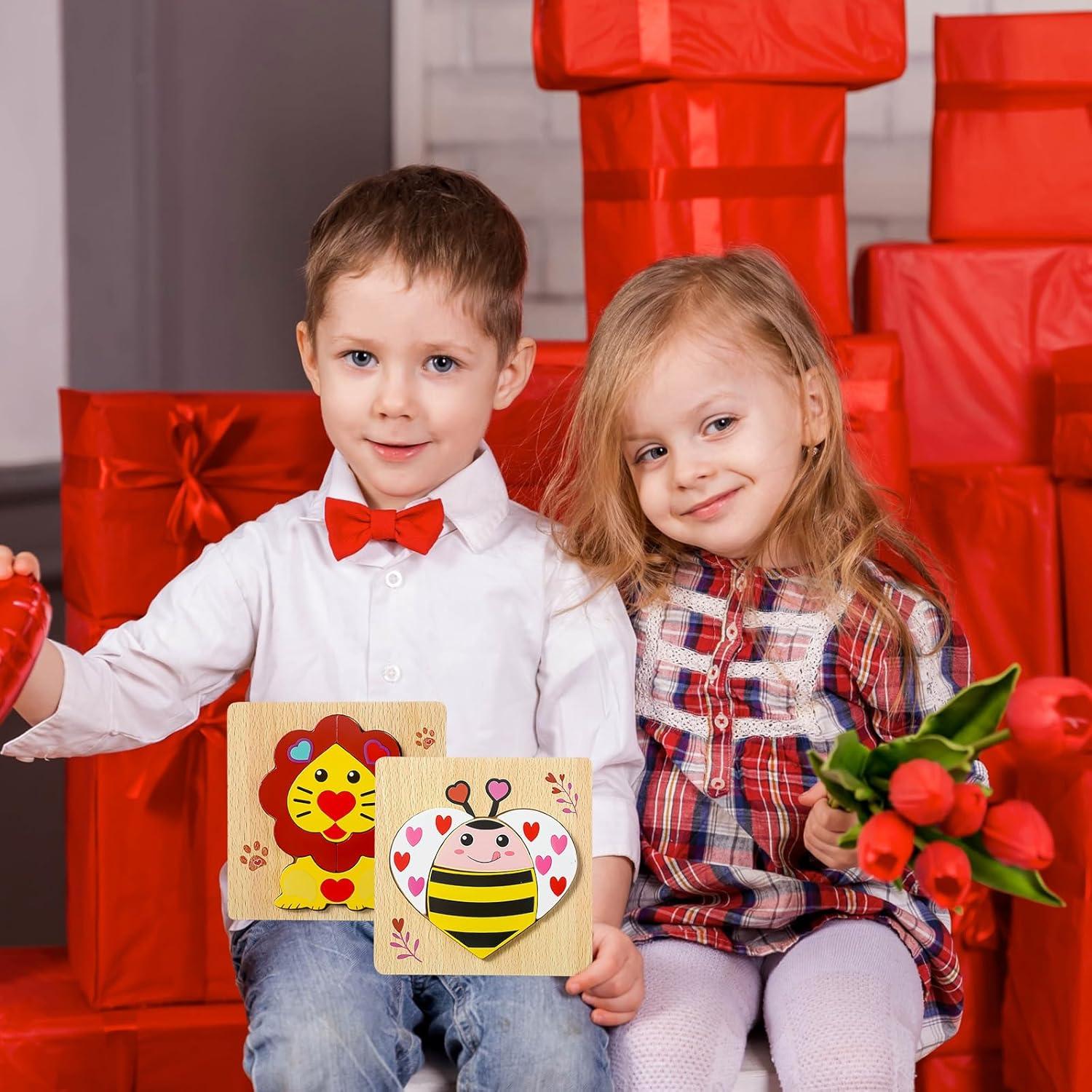 Rompecabezas de Madera Capoda San Valentín 15 Piezas 15x15cm