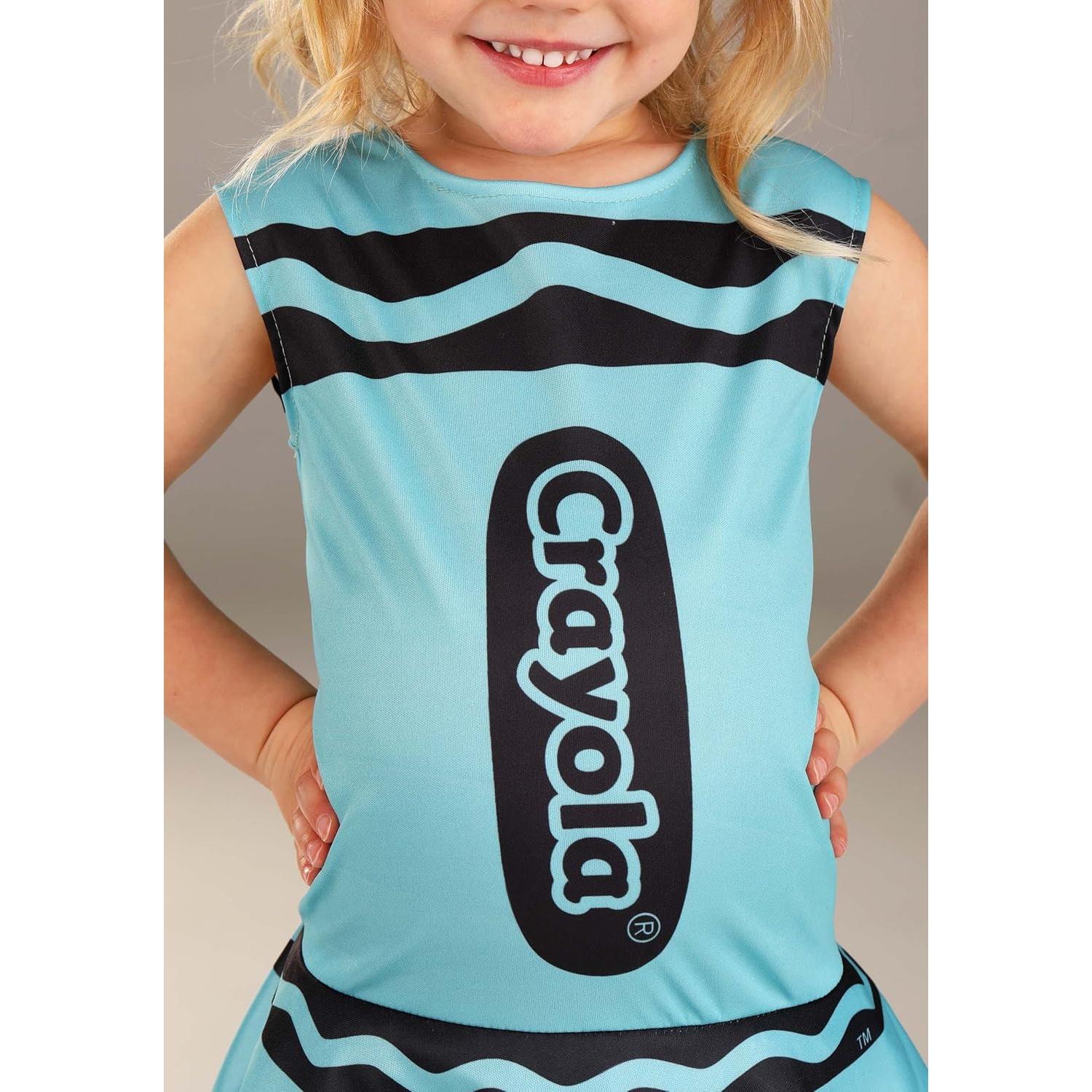 Disfraz de Crayón Azul Fun Costumes para Niños - Mediano