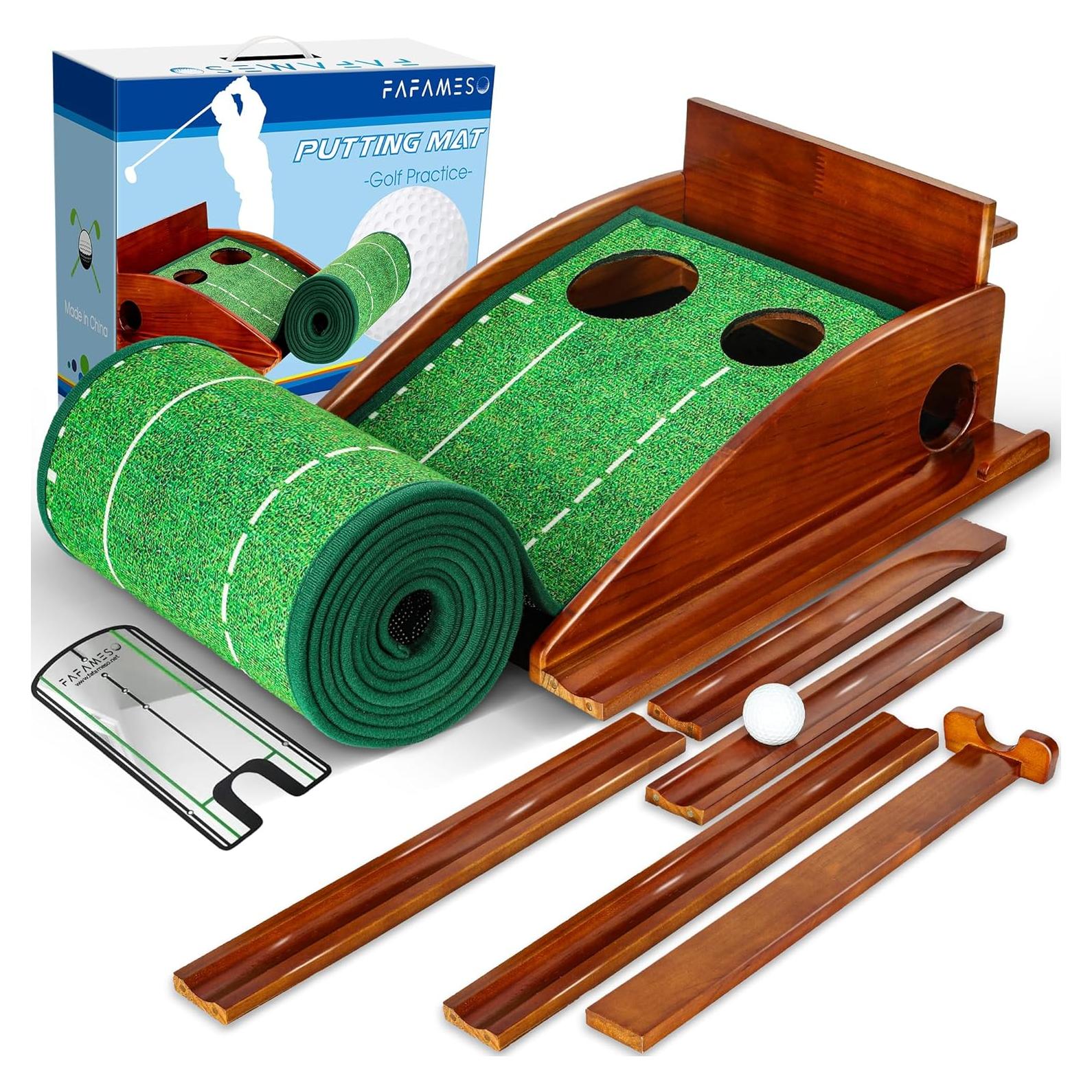 Alfombra de Putting FAFAMESO con Devolución Automática