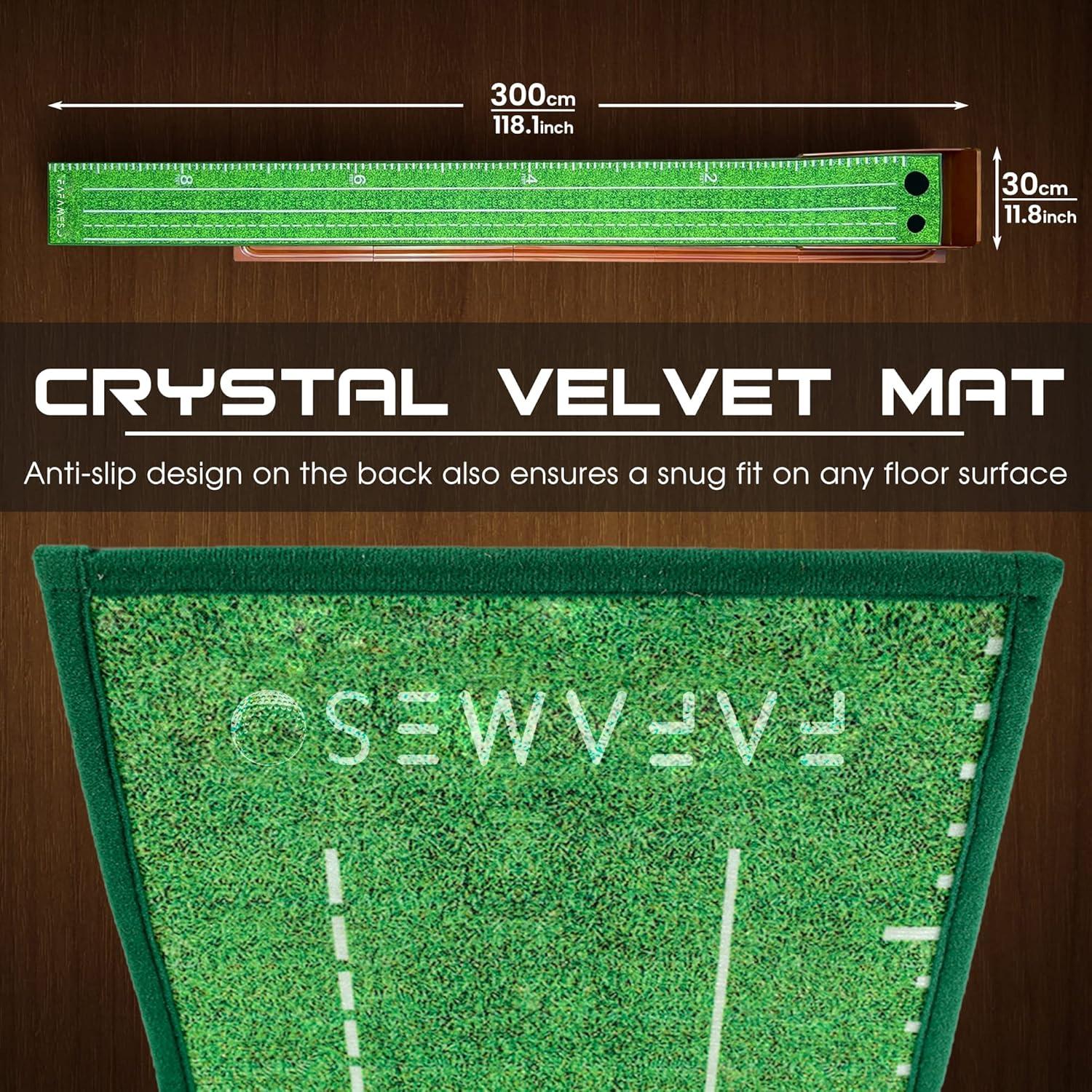 Alfombra de Putting FAFAMESO con Devolución Automática