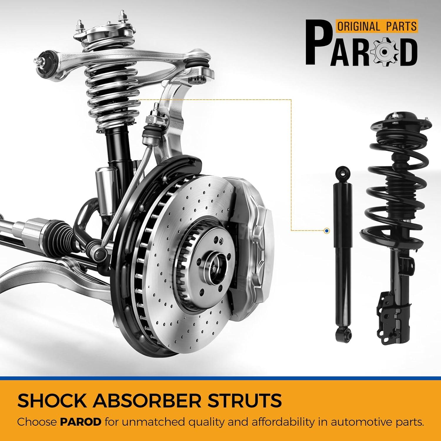 Amortiguadores Delanteros y Traseros PAROD para Chevy Malibu 2004-2008