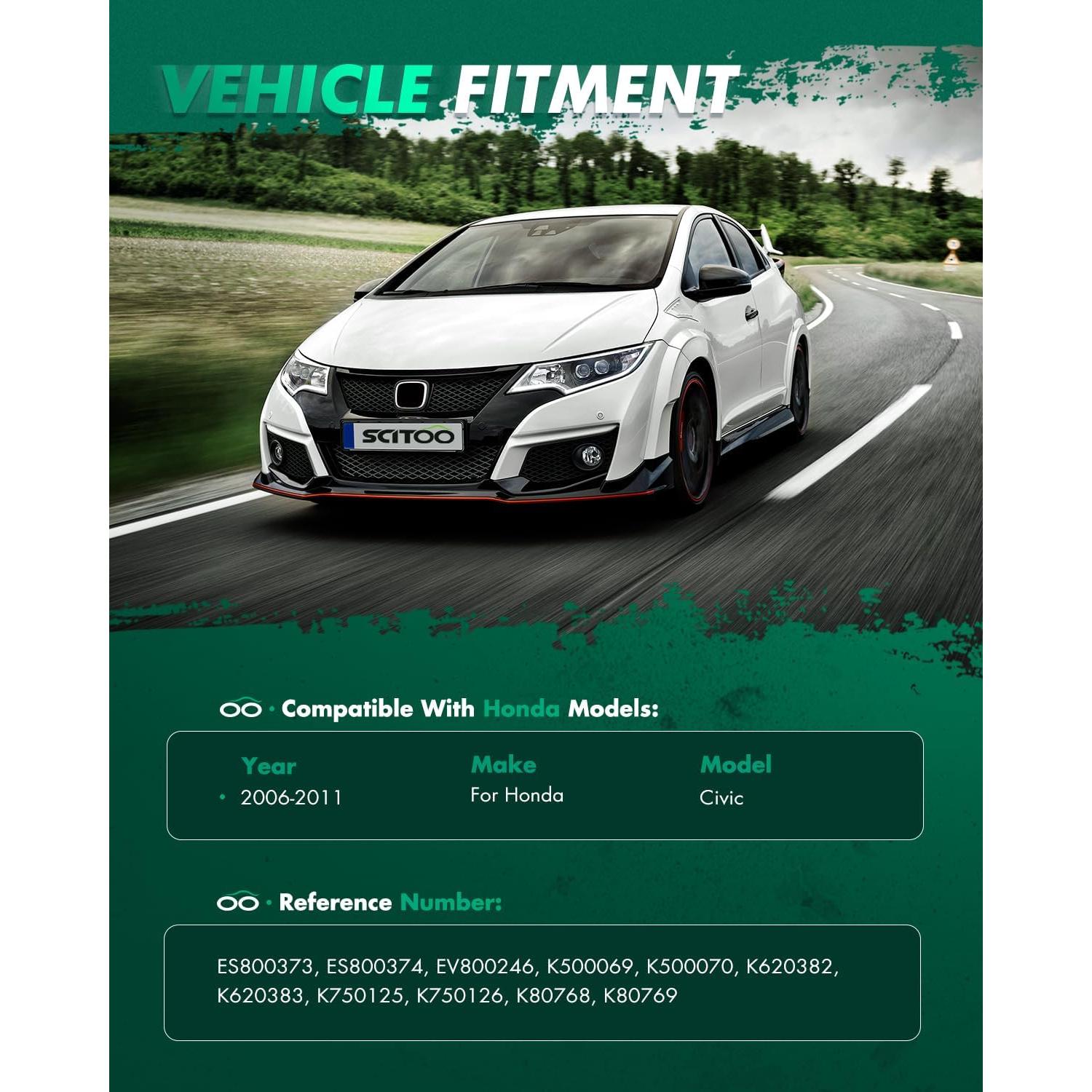 Kit de Suspensión SCITOO para Honda Civic 2006-2011