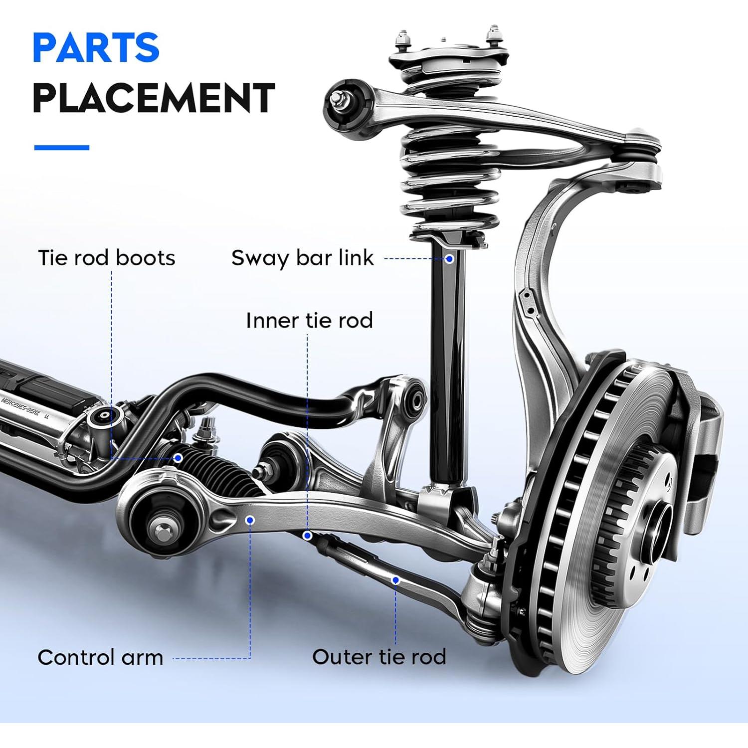 Kit de Suspensión Superior Delantera TadaMark para Honda Accord y Acura TSX