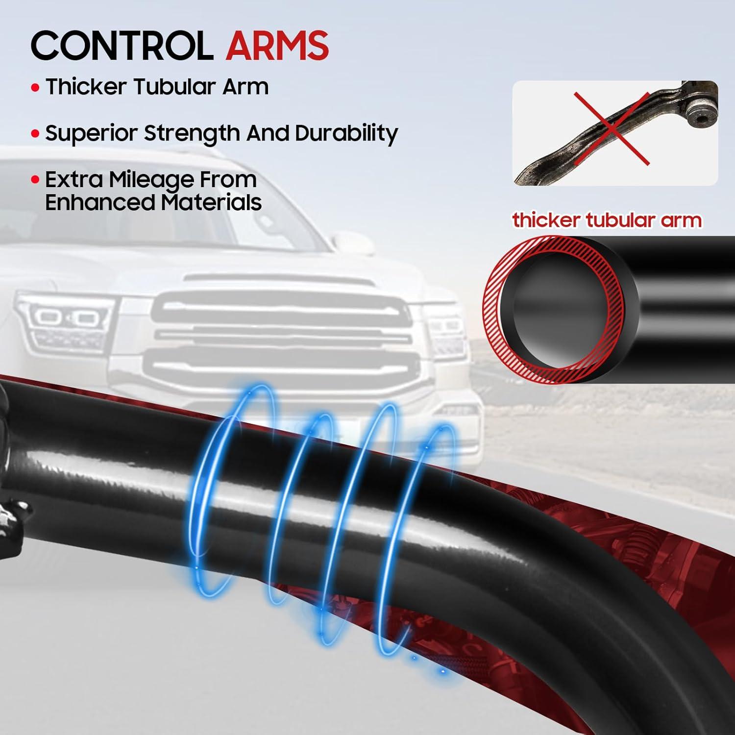Brazos de Control Superiores Frontales Autoptzxd para Ford F150 2004-2020