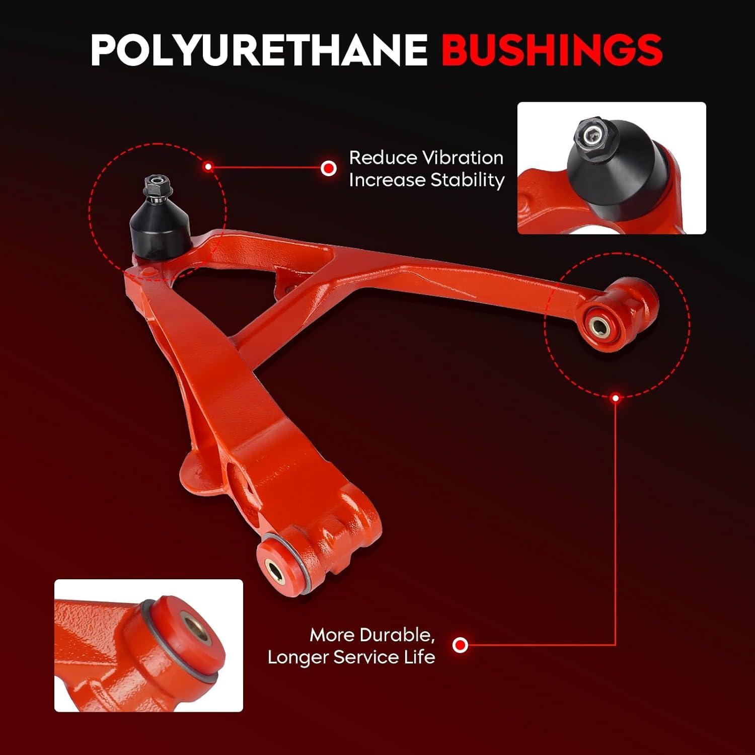 Kit de Brazo de Control Inferior Frontal SEHNSUCHT 2 PCS AWD