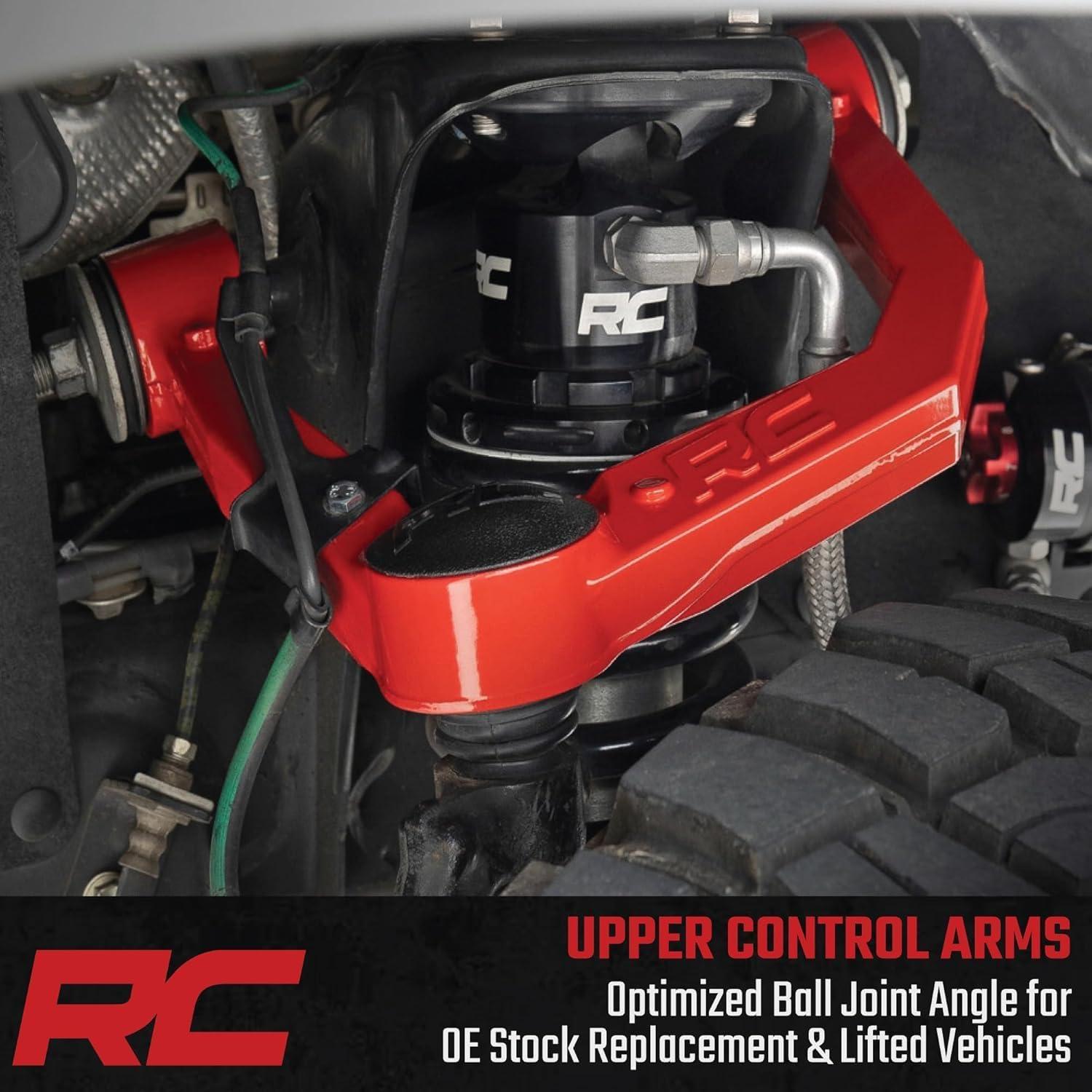 Brazos de Control Superiores Forjados Rough Country 2007-2018 Chevy/GMC