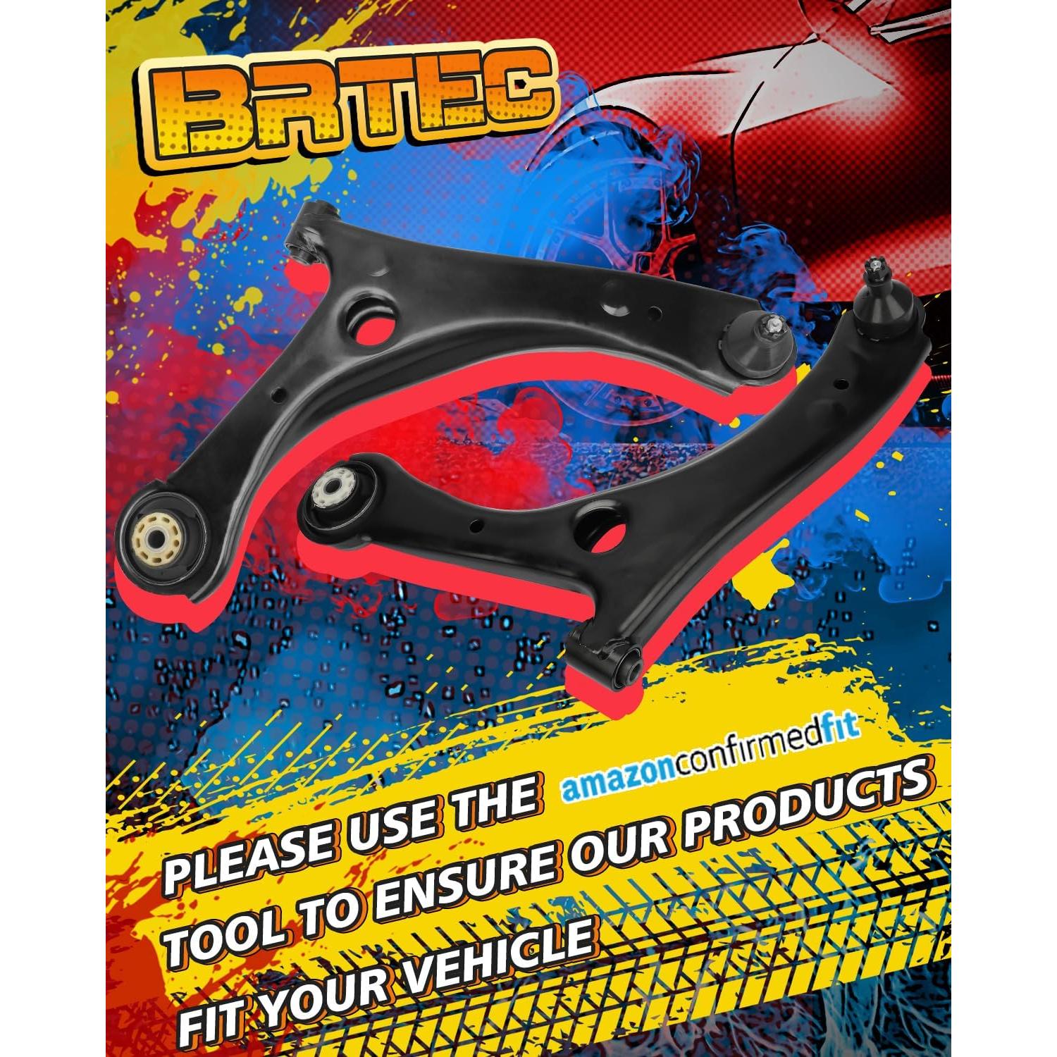 Kits de brazos de control inferiores BRTEC para Dodge y Chrysler