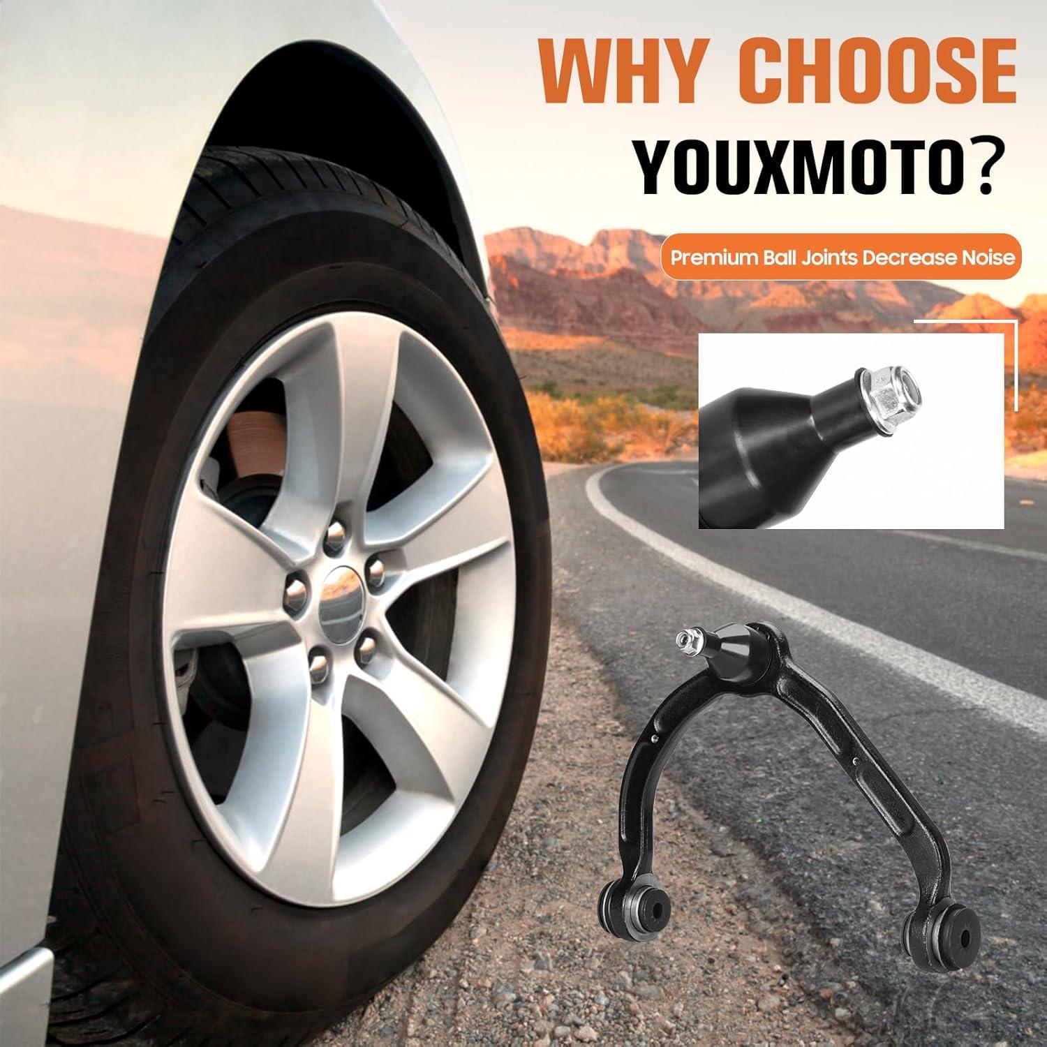 Brazos de Control Superior Youxmoto YXCT0165CT2-AA para Chevrolet y GMC