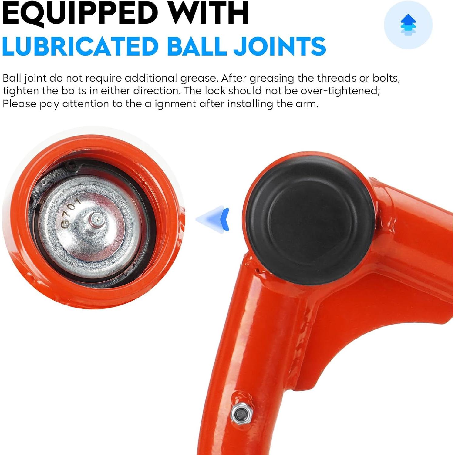 Brazos de Control Superiores Frontales Aeagle 2-4" para Toyota