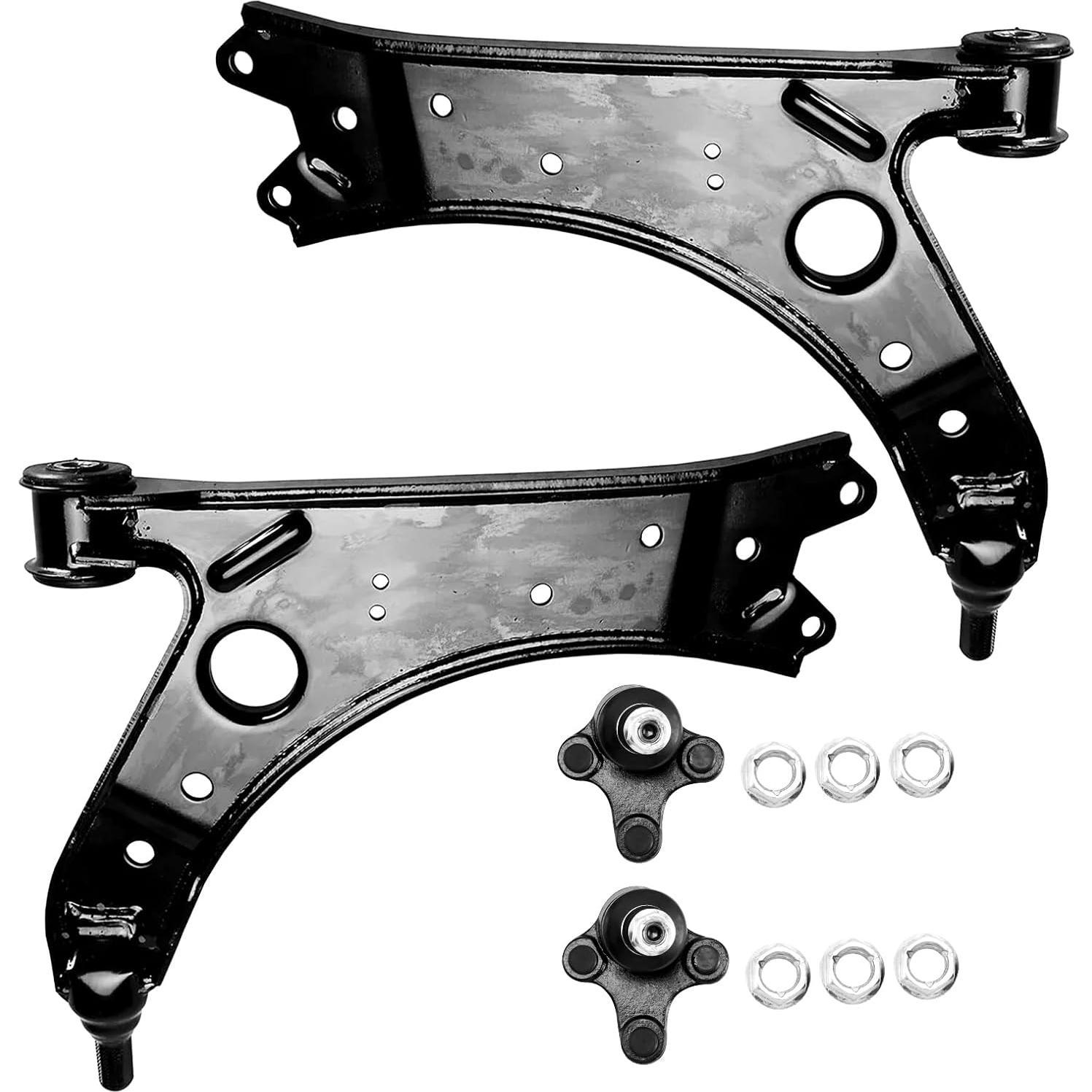 KAC Kit de Suspensión Inferior Frontal 4 Piezas para Jetta Golf GTI A3