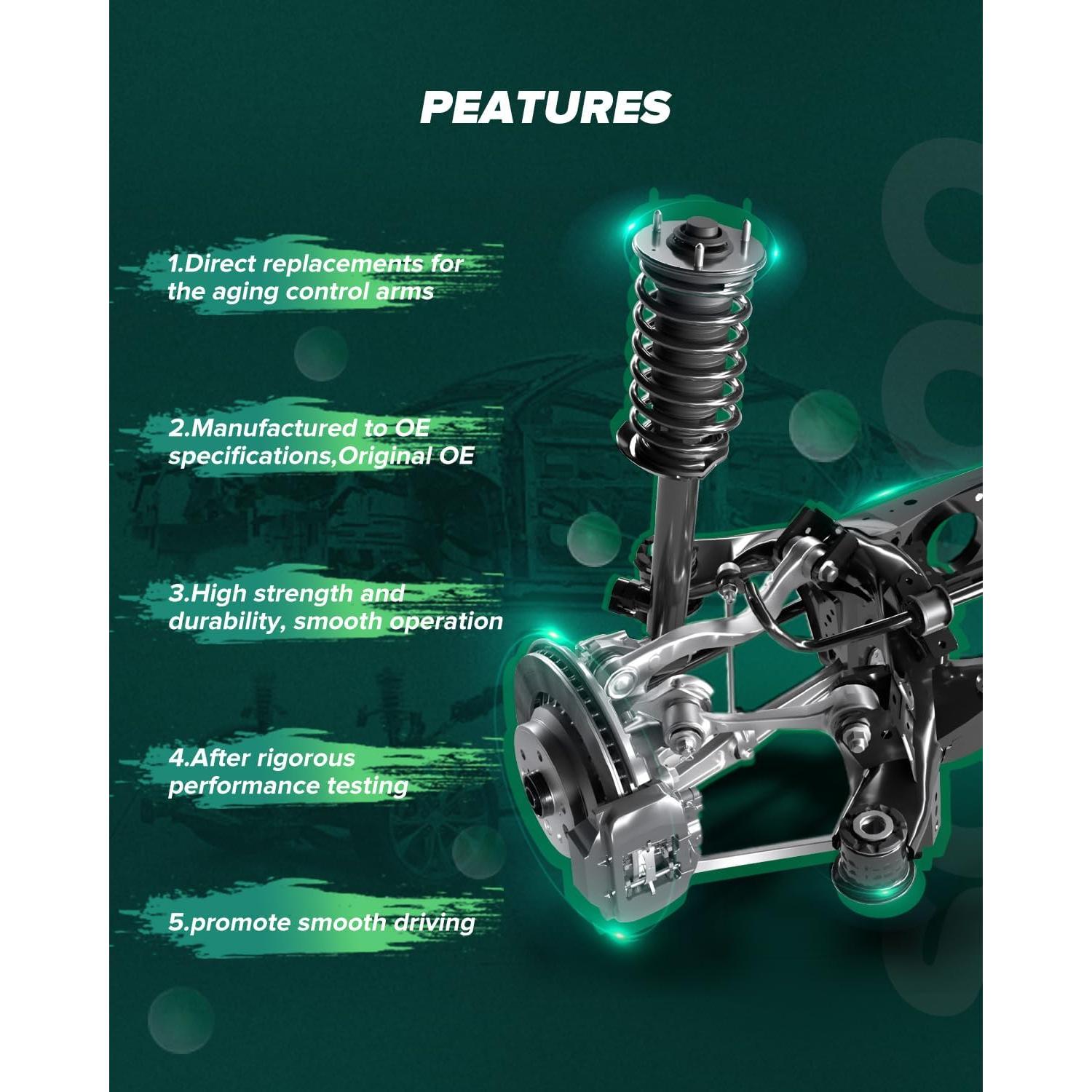 Kit de Suspensión Delantera SCITOO para Audi y Volkswagen