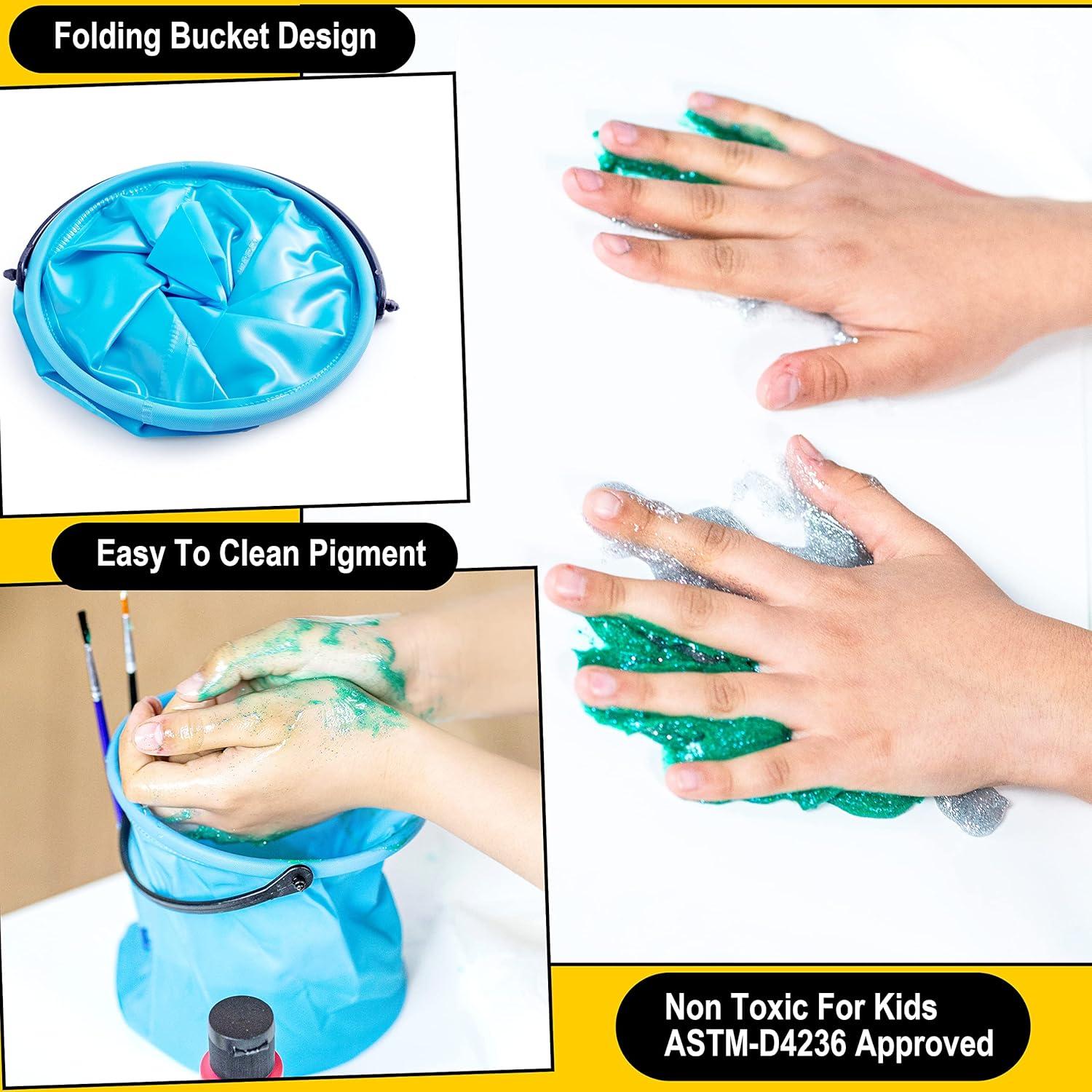 Set de Pintura Tempera JOYIN 12 Colores 2 oz Lavable