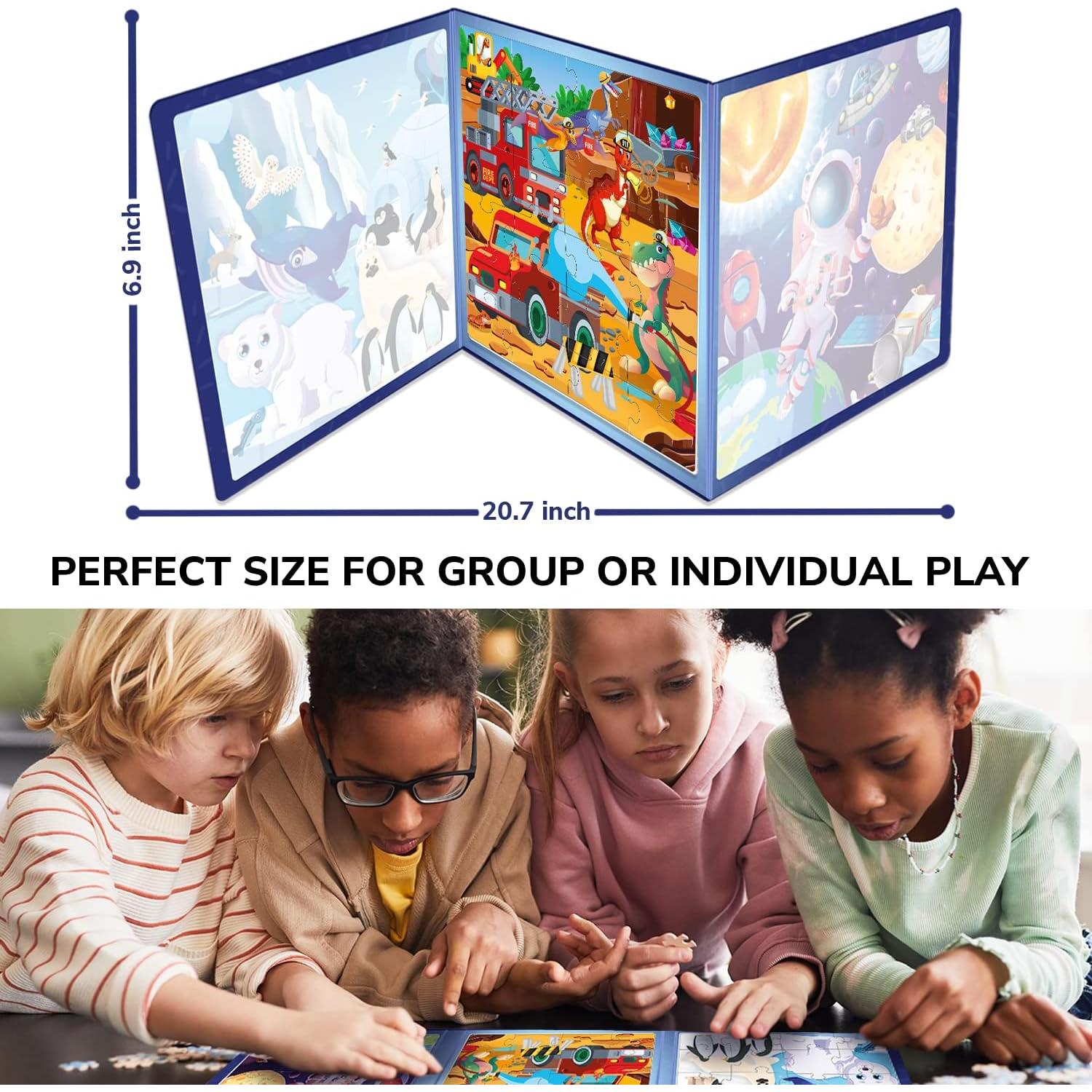 Puzzles Magnéticos Quokka 24 Piezas para Niños 3-5 Años