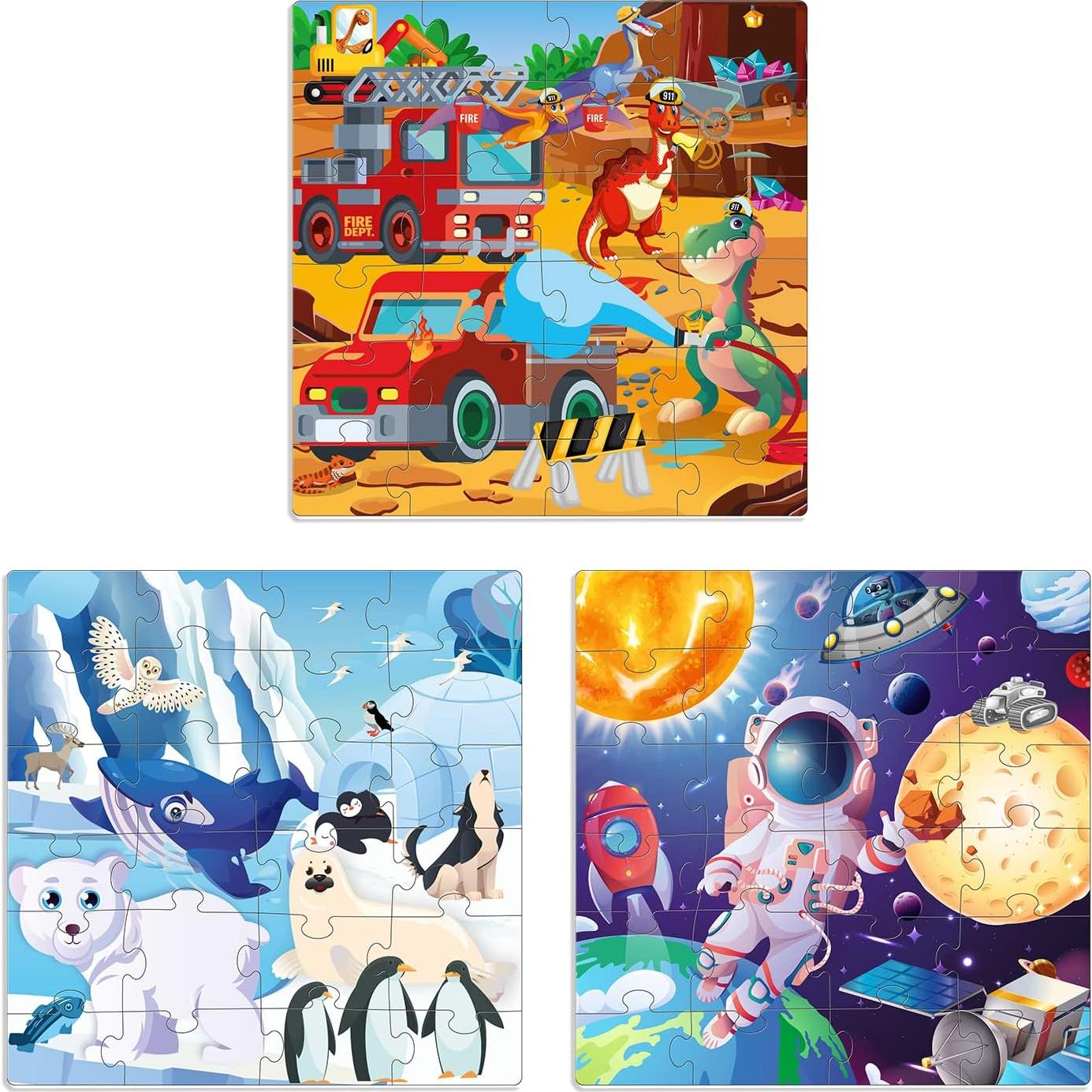 Puzzles Magnéticos Quokka 24 Piezas para Niños 3-5 Años