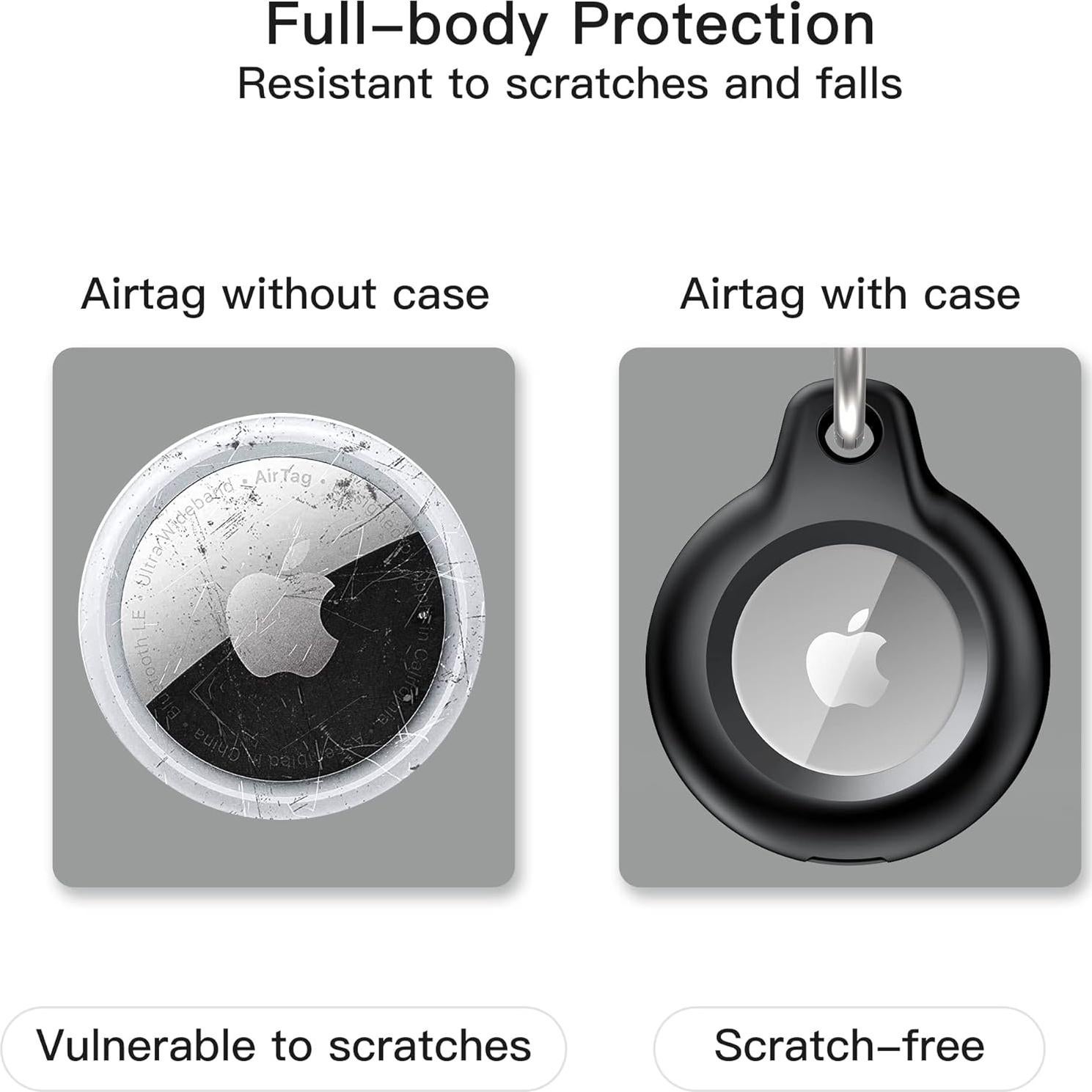 Funda Protectora Lanteso para Apple AirTag IPX8 Multicolor