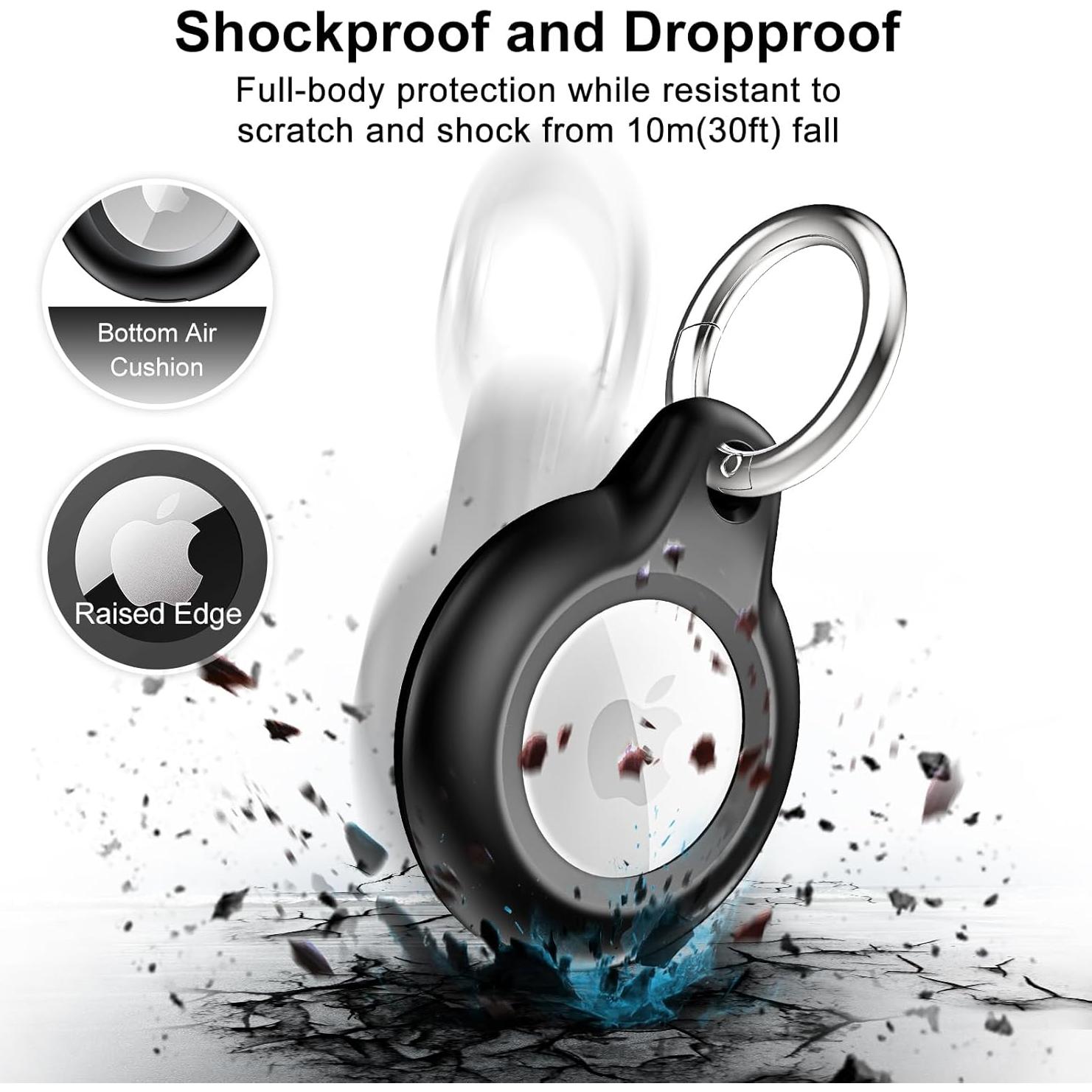 Funda Protectora Lanteso para Apple AirTag IPX8 Multicolor