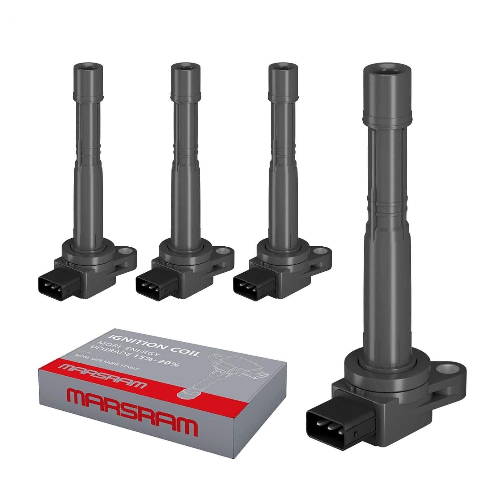 Paquete de 4 Bobinas de Encendido Marsram UF311 para Honda y Acura