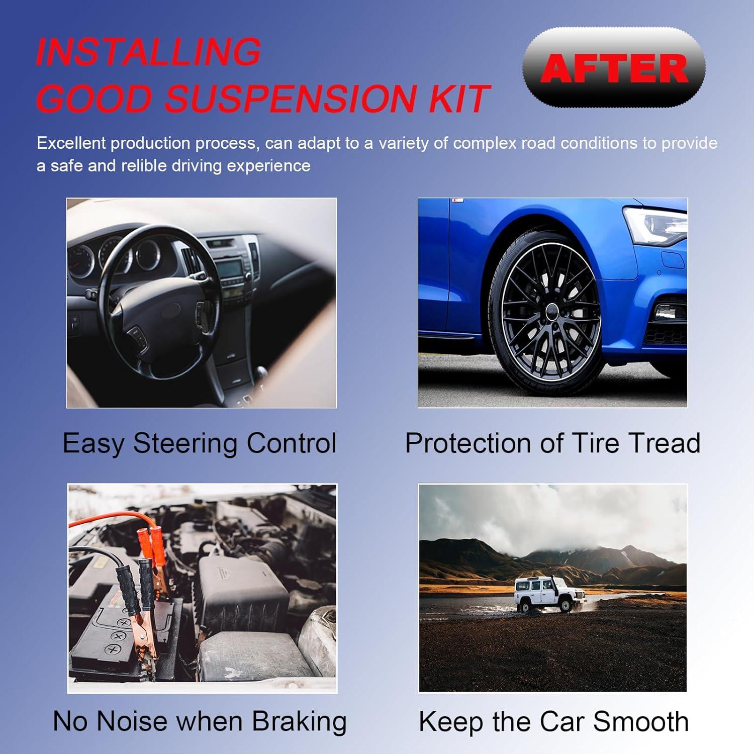 Kit 10 Piezas Brazo de Control Inferior Audi HEYHAP 2012-2016