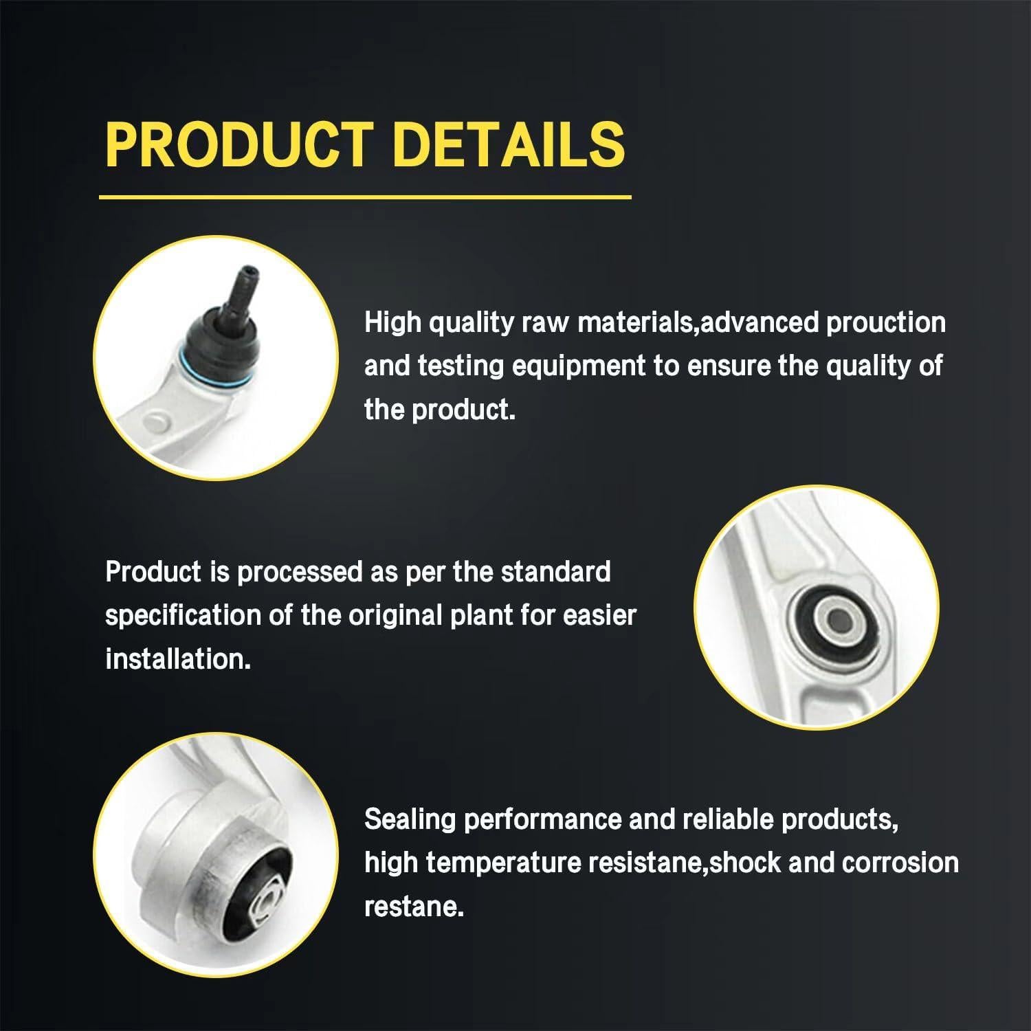 Brazo de Control Inferior Frontal TALAMOYI CAK003 para Audi