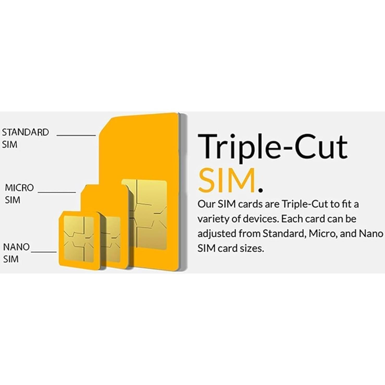 Tarjeta SIM SpeedTalk Mobile 6 meses para rastreadores GSM