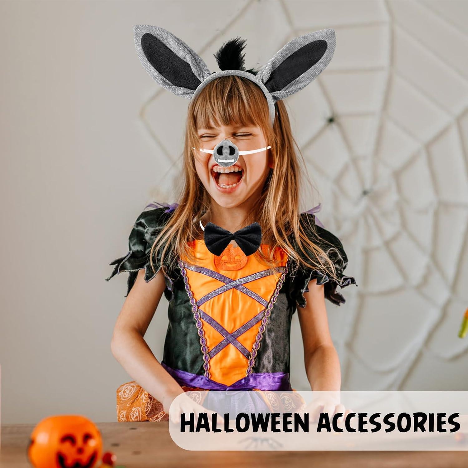 Disfraz de Burro Gris para Niños - Accesorios de Cosplay