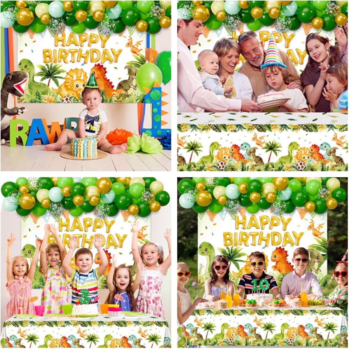 Decoraciones de Cumpleaños Dinosaurio Staraise - Kit Completo