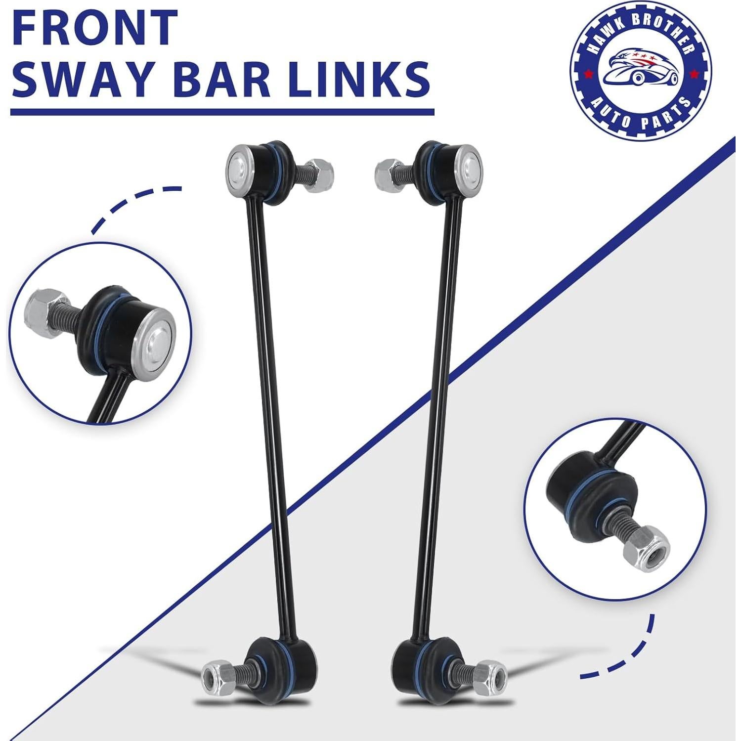 Kit de Suspensión Frontal HAWK BROTHER para Ford Fiesta 2011-2019