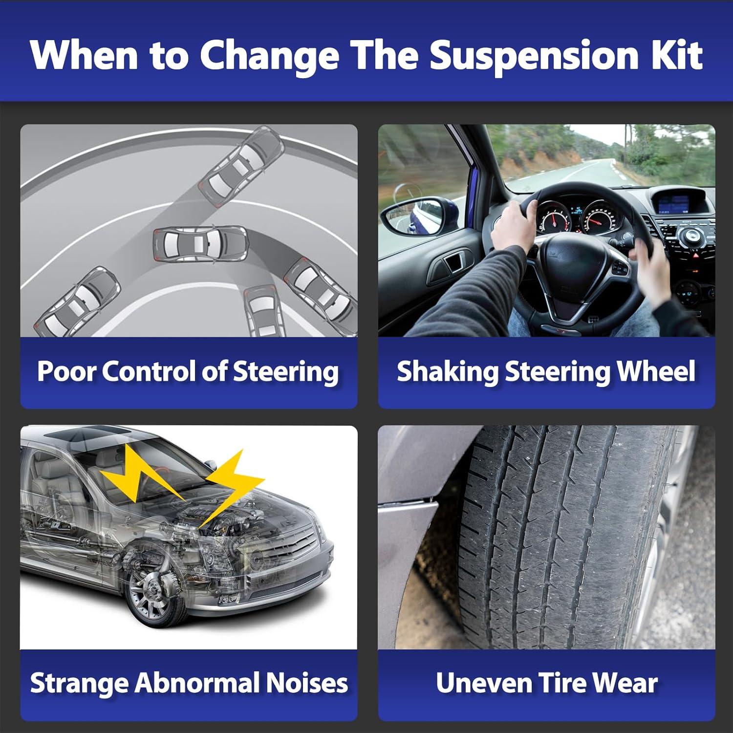 Kit de Suspensión Frontal HAWK BROTHER para Ford Fiesta 2011-2019